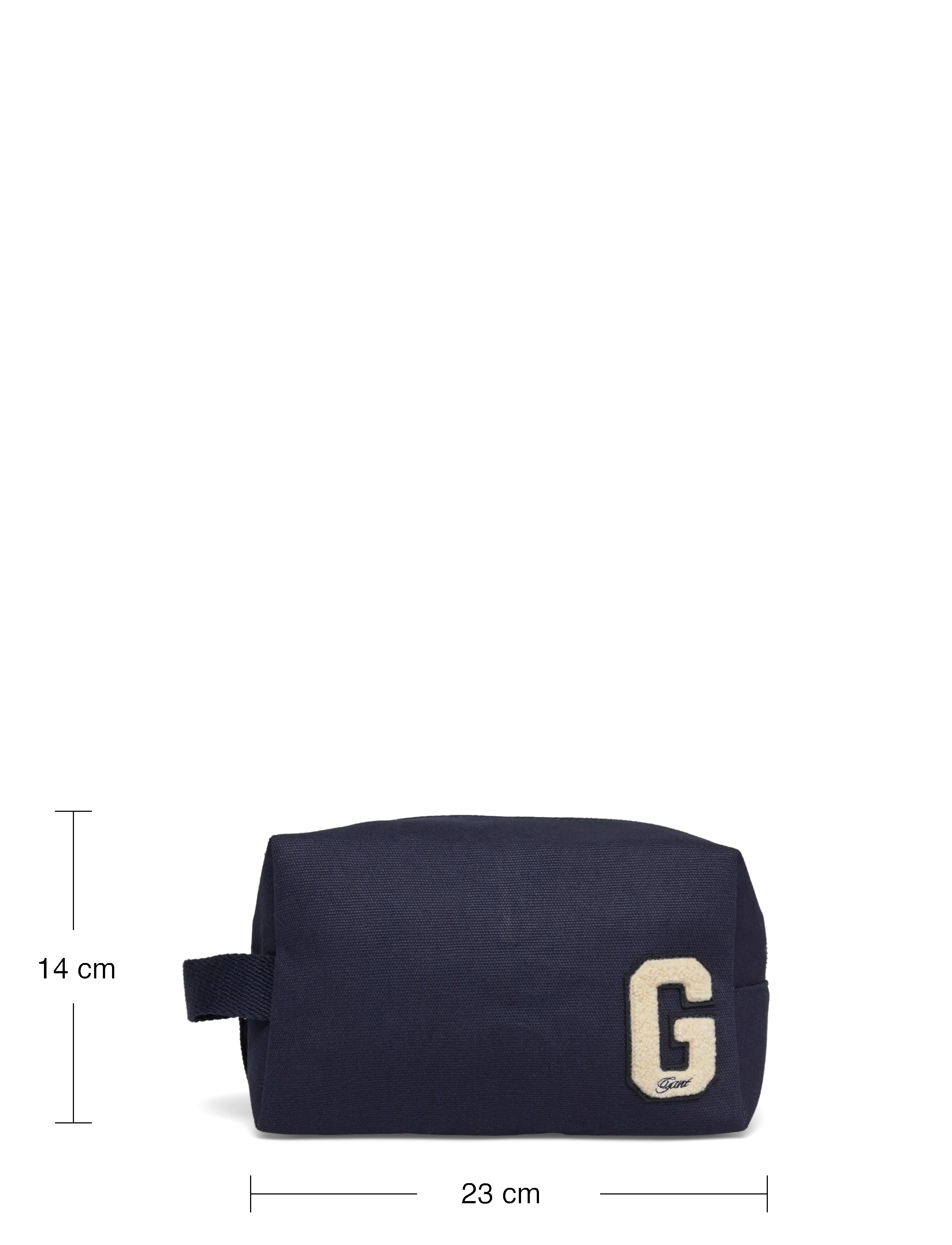 GANT - G BADGE COTTON CANVAS WASHBAG - evening blue - 3