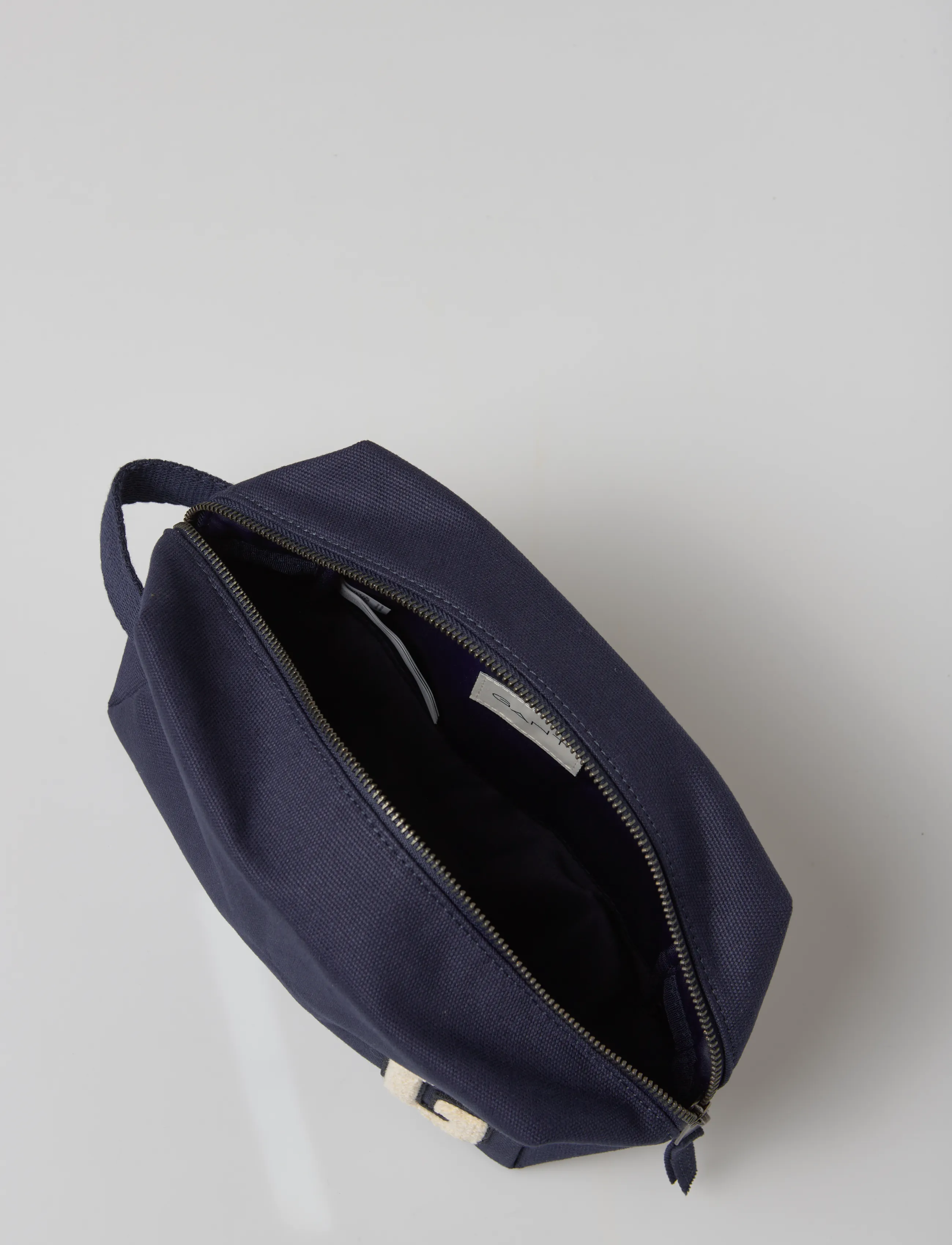 GANT - G BADGE COTTON CANVAS WASHBAG - evening blue - 5