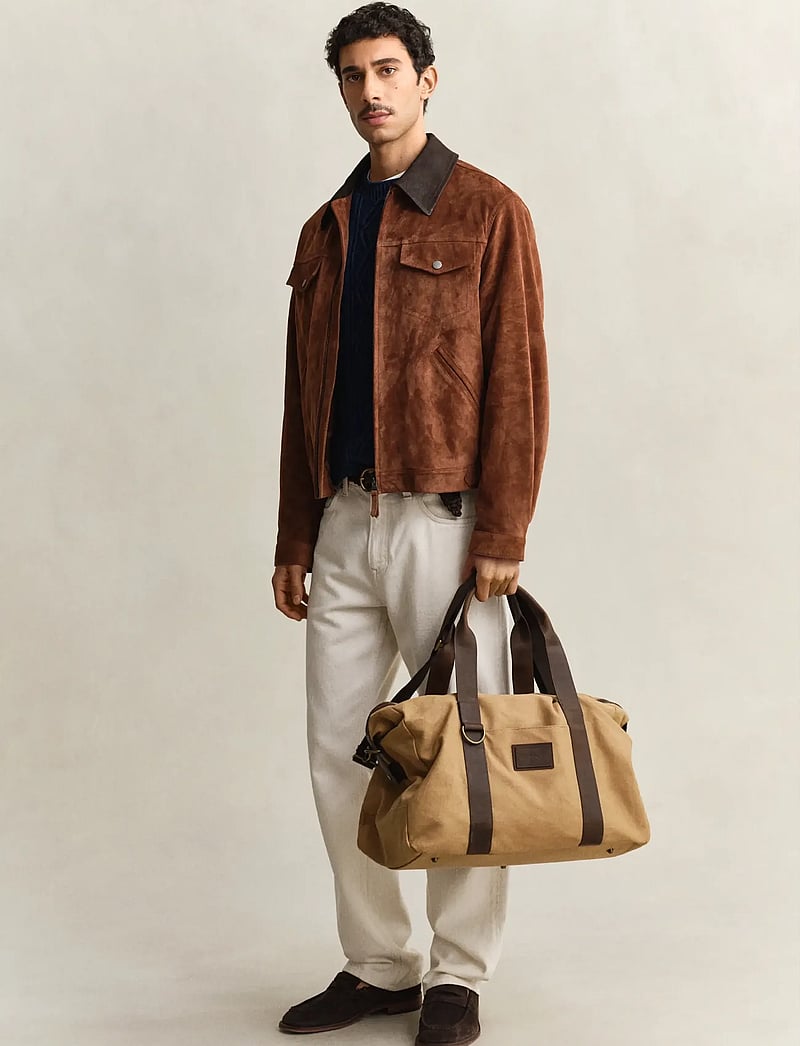 GANT - MODERN PREMIUM DUFFLE BAG - shoppa efter tillfälle - warm khaki - 0