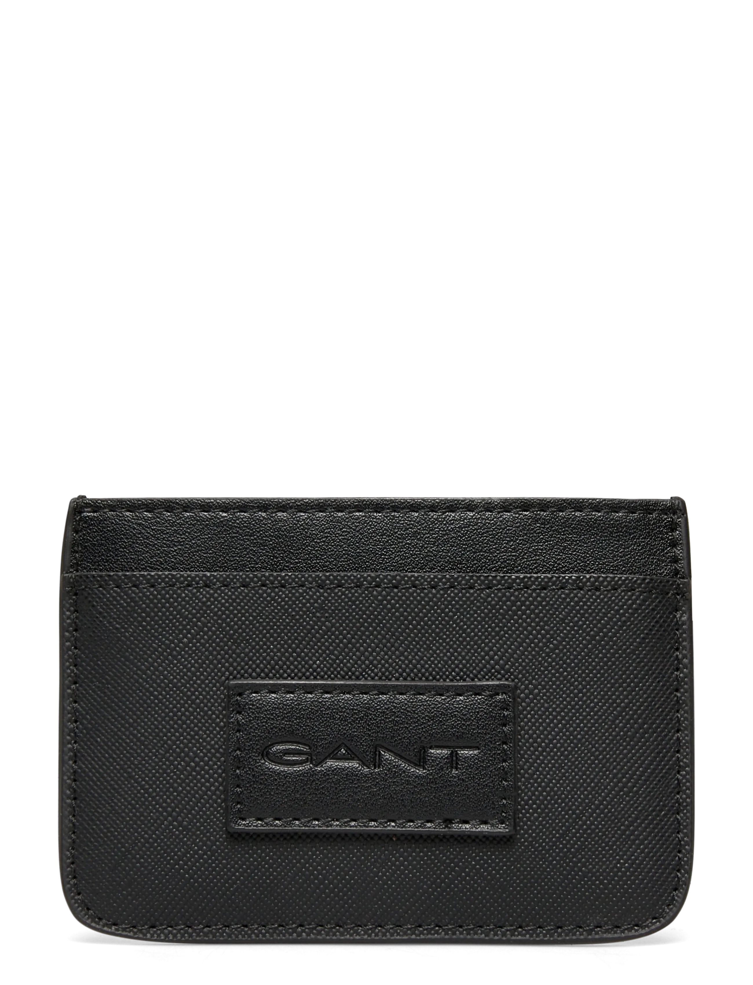 Gant SMART CASUAL CARD HOLDER - Punge & Kortholdere - BLACK / black