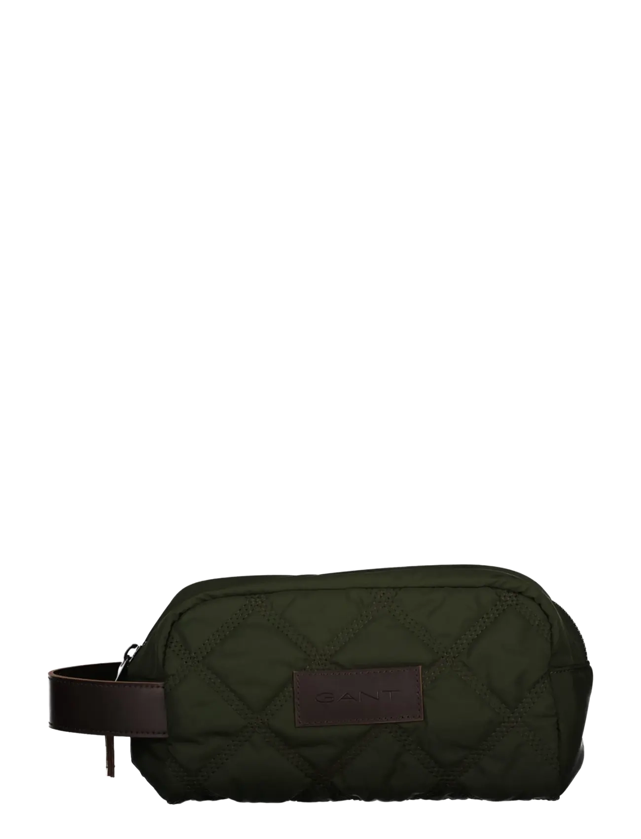 Gant QUILTED WASHBAG - Shoppa efter tillfälle - DARK MOSS GREEN / khaki/green