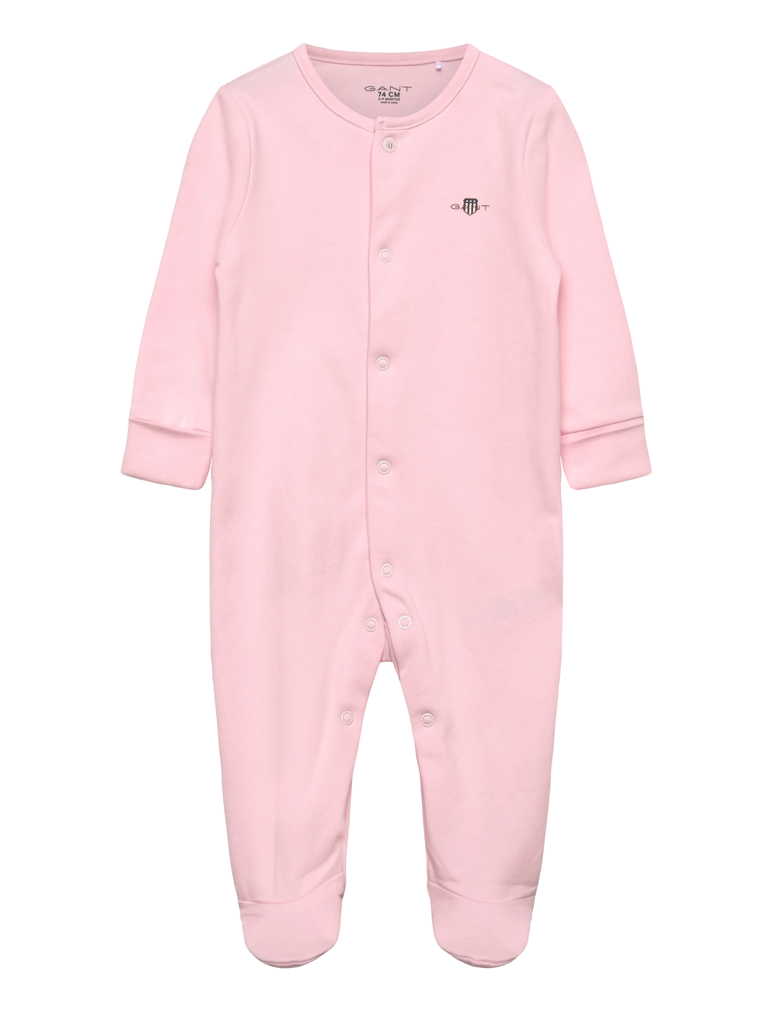Gant Kids Shield LS Romper - GANT - LIGHT PINK / pink/rose