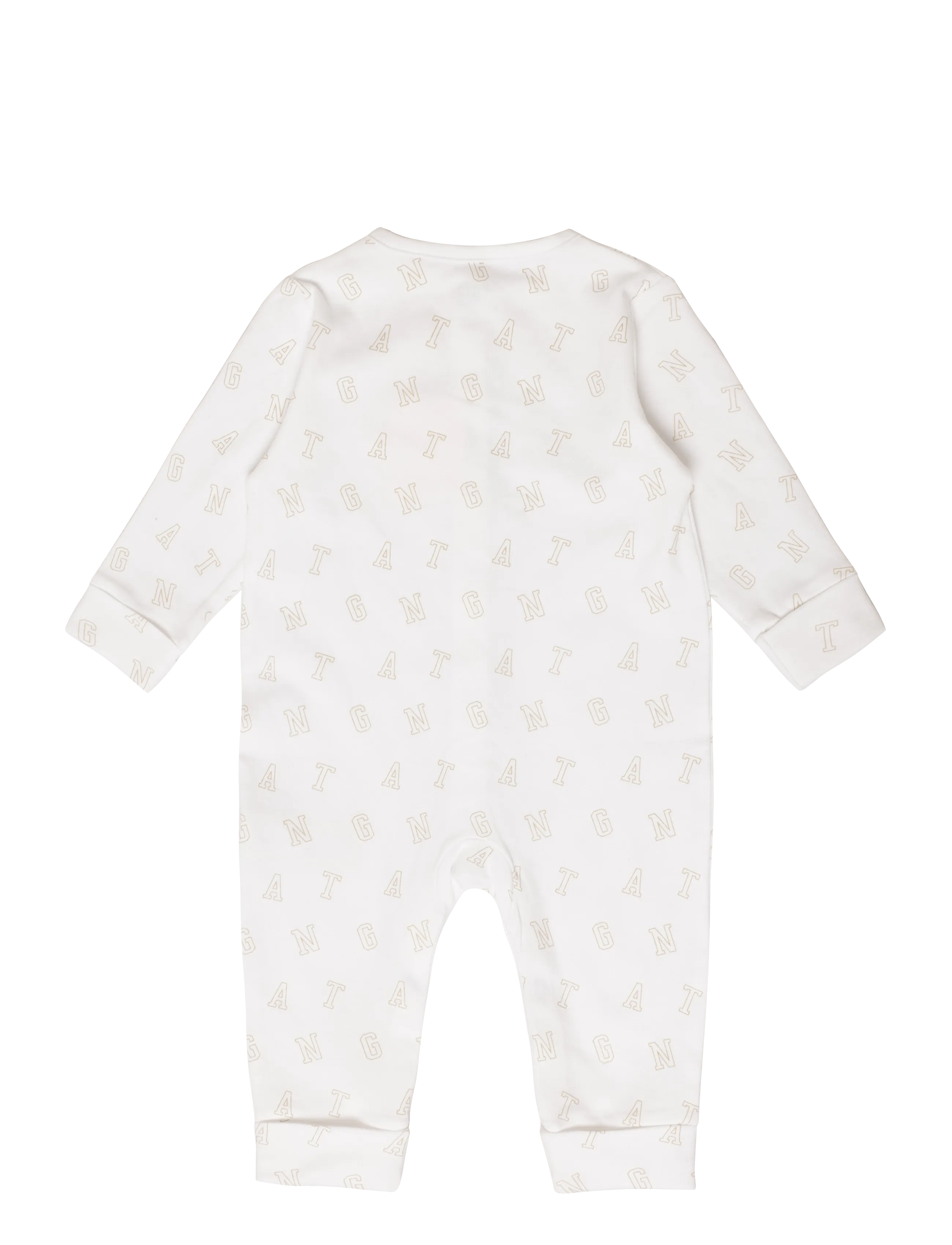 Gant Kids - Gant Monogram LS Sleepsuit - white - 1