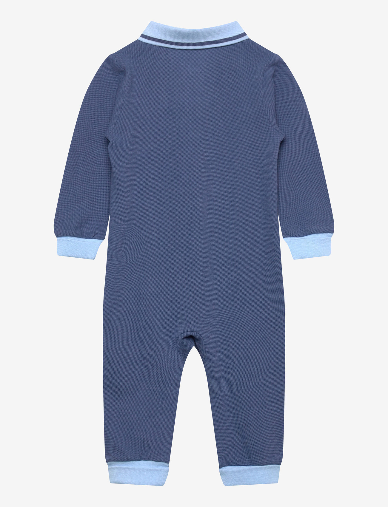 Gant Kids - Polo Collar Romper - buksedragter - salty sea - 1