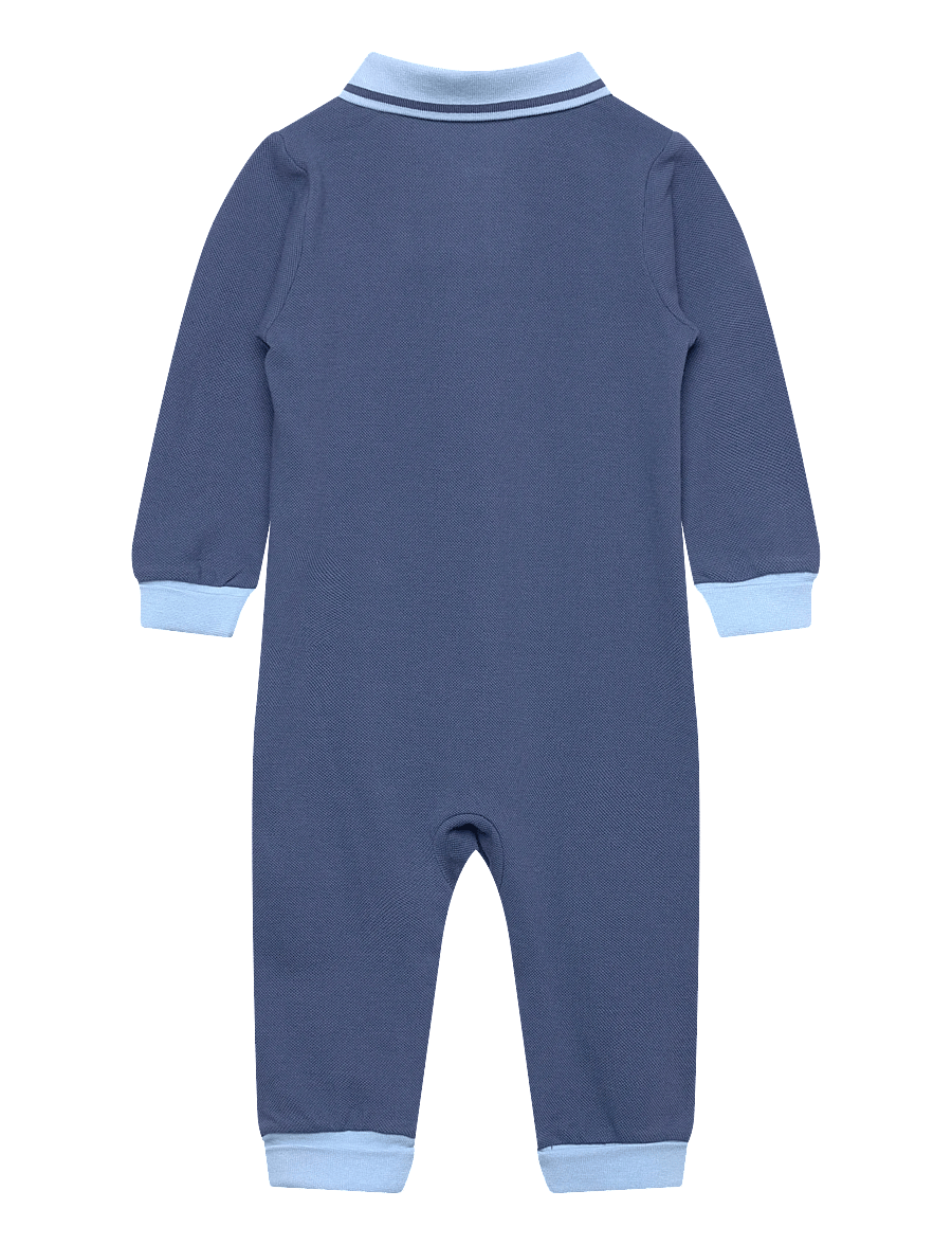 Gant Kids - Polo Collar Romper - osta vanuse järgi - salty sea - 1