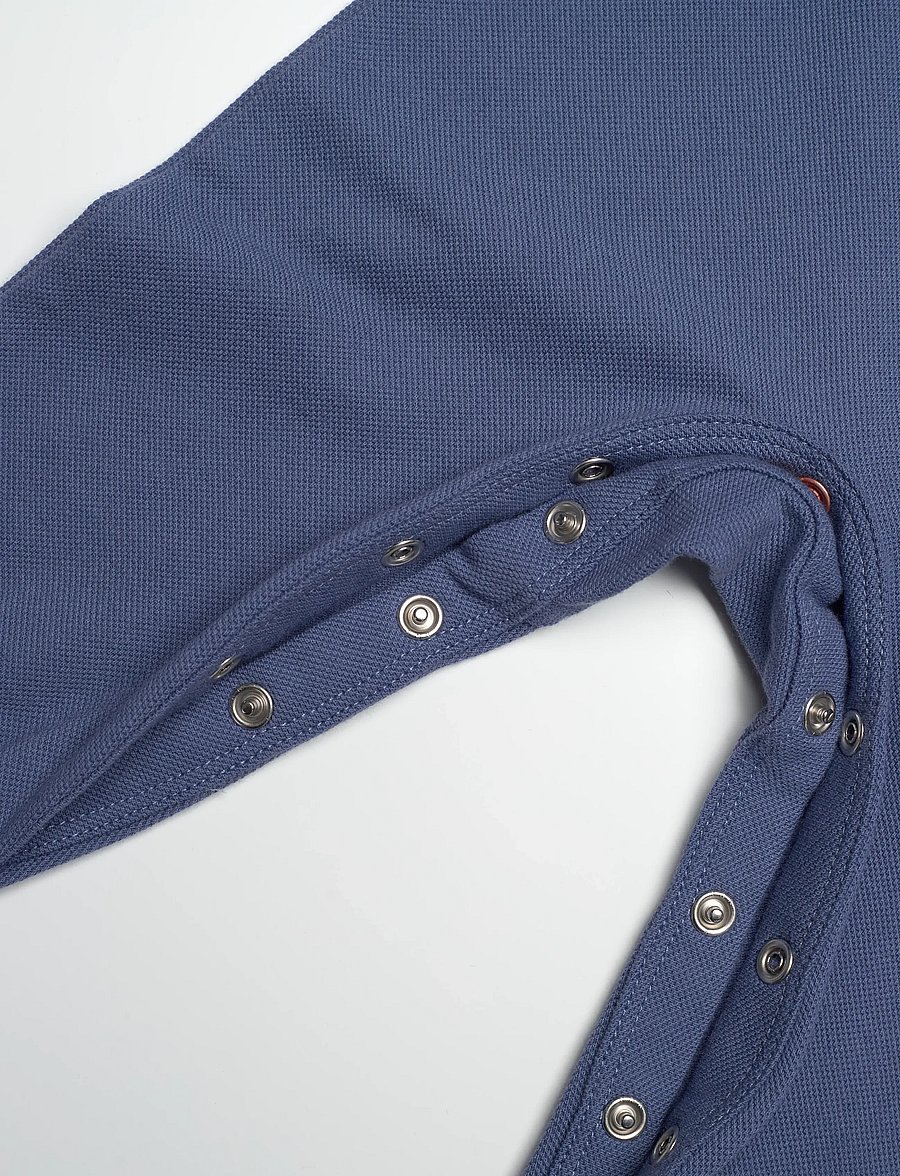 Gant Kids - Polo Collar Romper - osta vanuse järgi - salty sea - 3