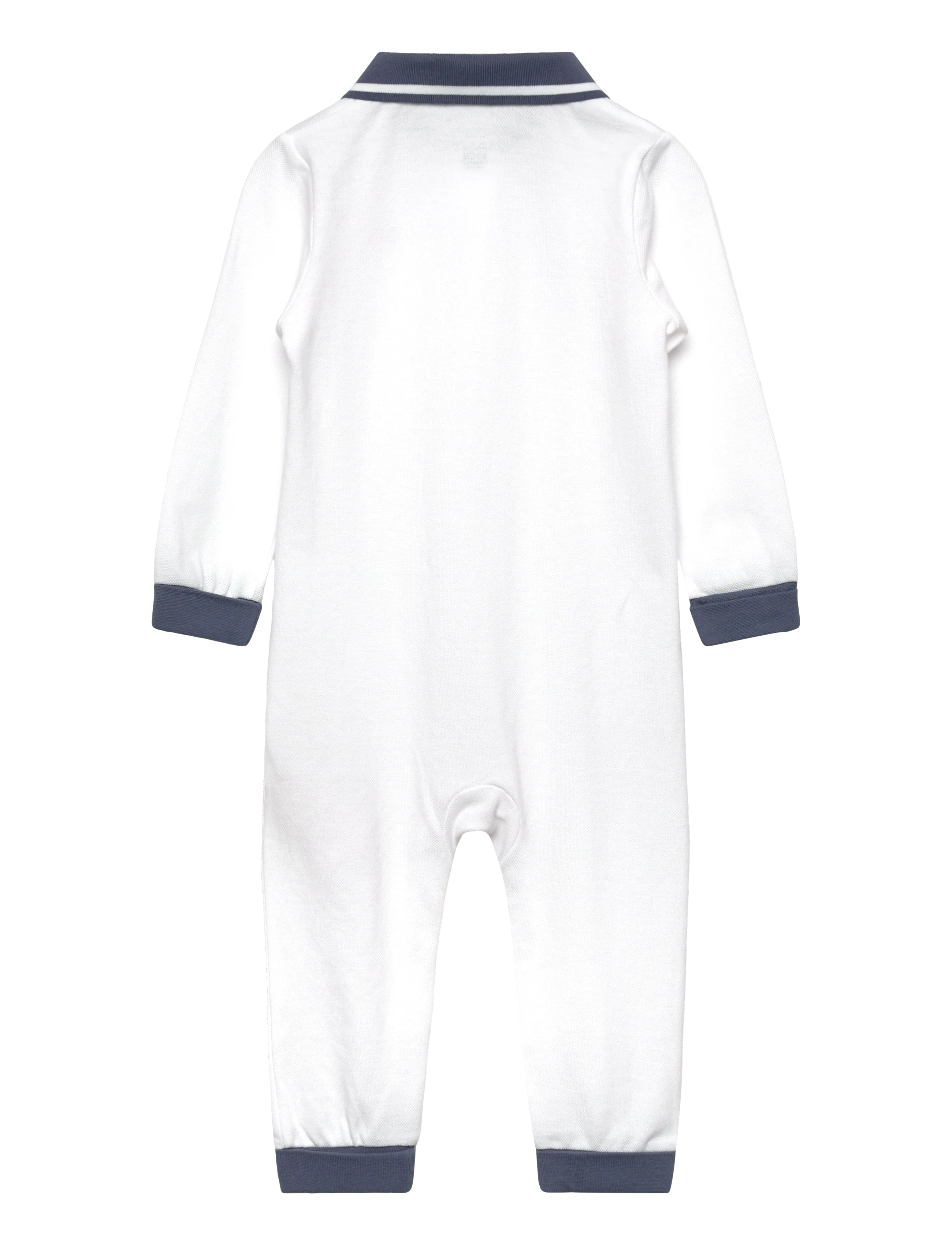 Gant Kids - Polo Collar Romper - jumpsuits - white - 1