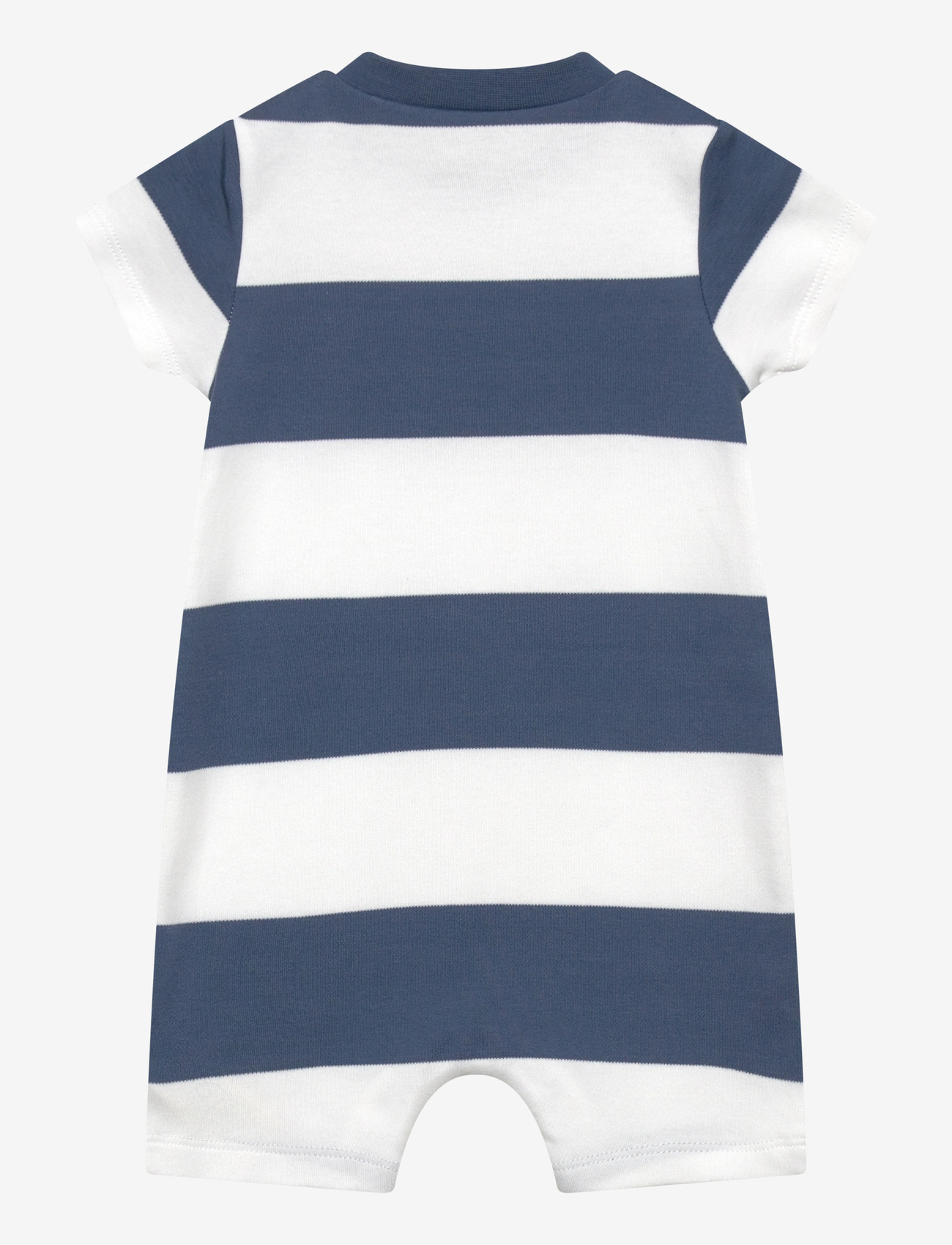 Gant Kids - Striped SS Romper - buksedragter - salty sea - 1