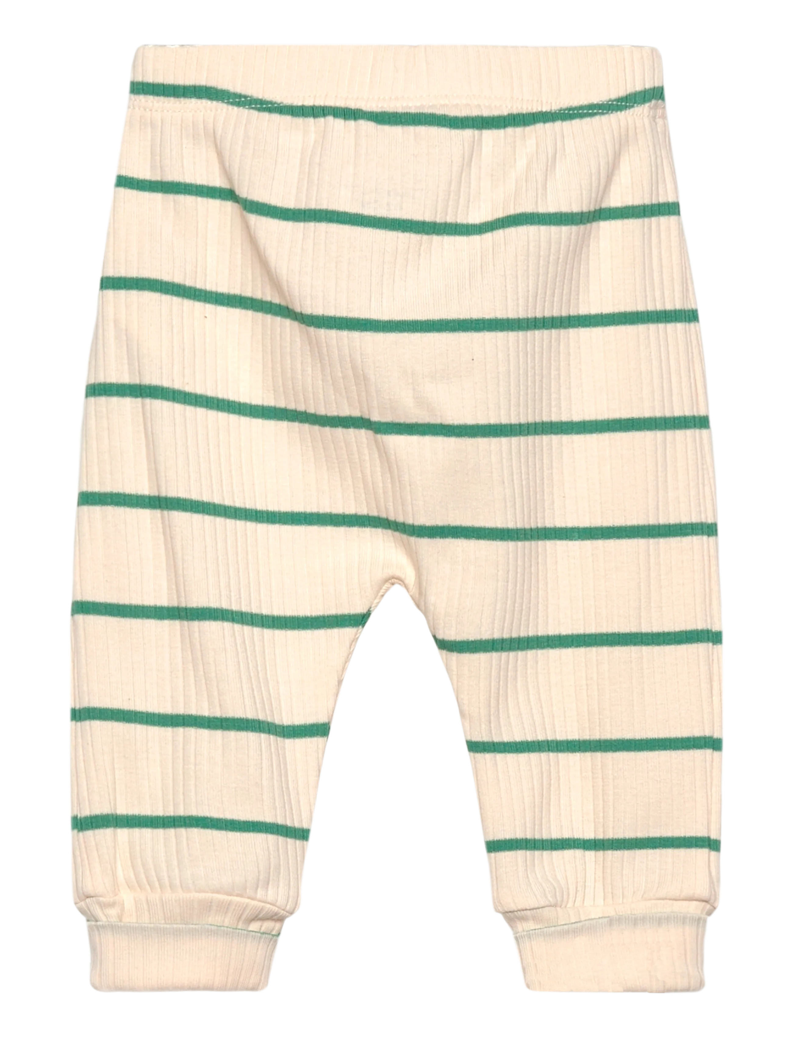 Gant Kids - Crew and Striped Legging Set - set med långärmad t-shirt - early green - 3