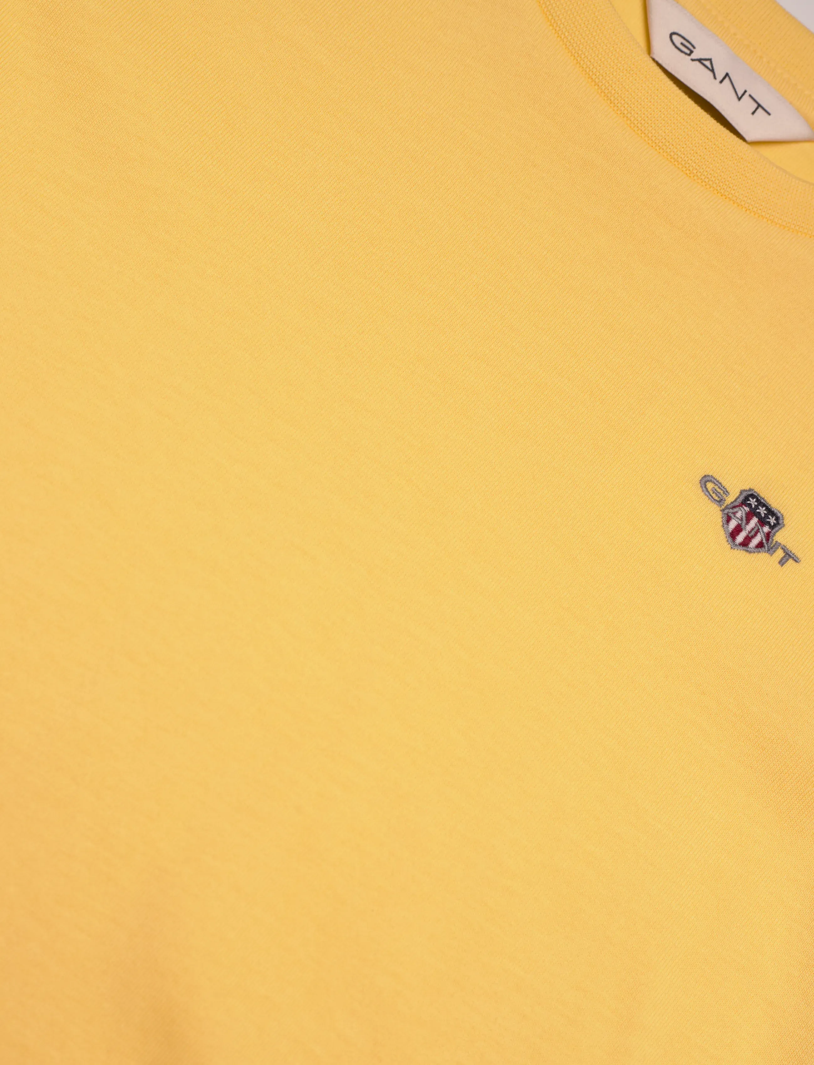 Gant Kids - Shield SS T-Shirt - lühikeste varrukatega t-särgid - banana yellow - 2