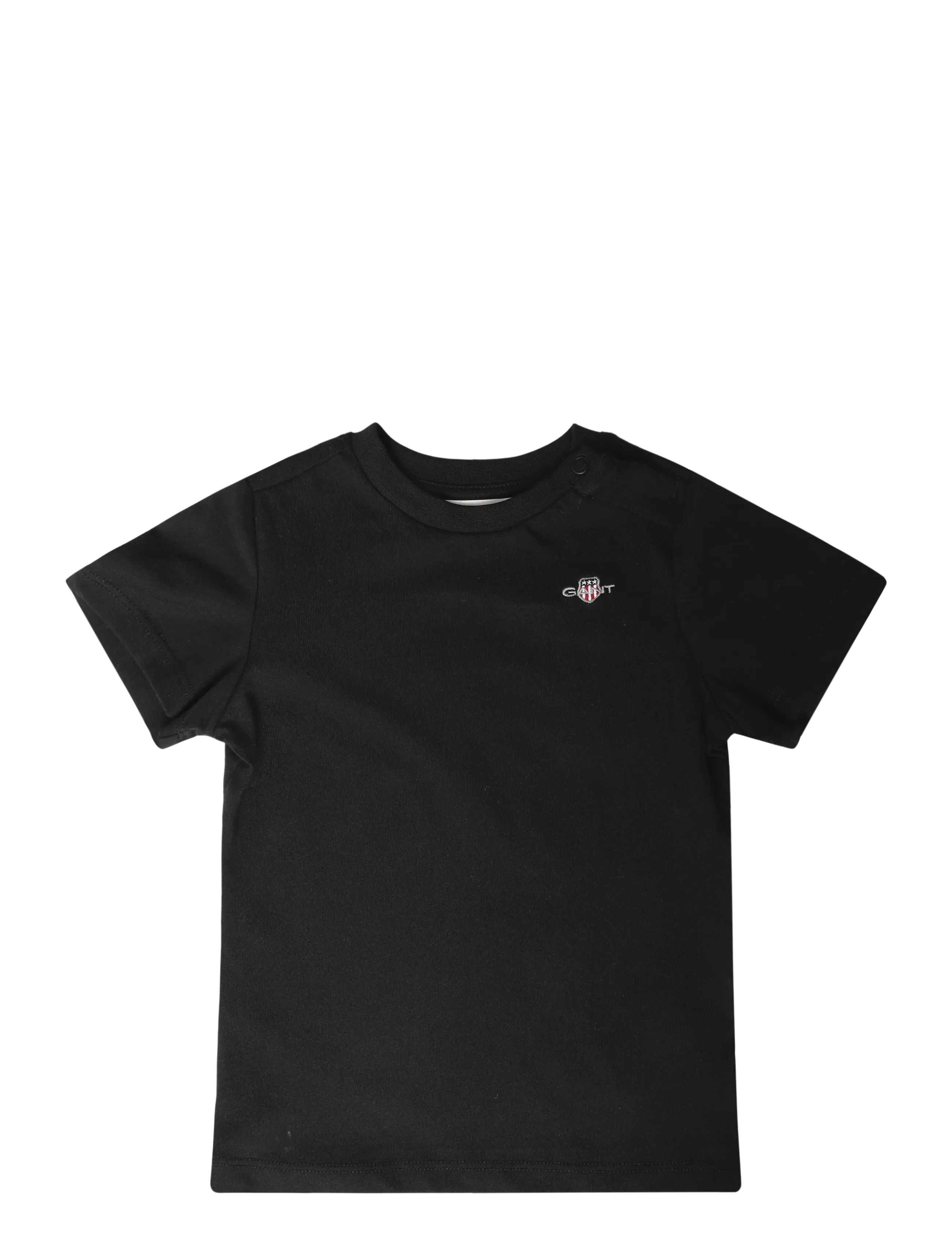 Gant Kids Shield SS T-Shirt - Kurzärmelige - BLACK / black
