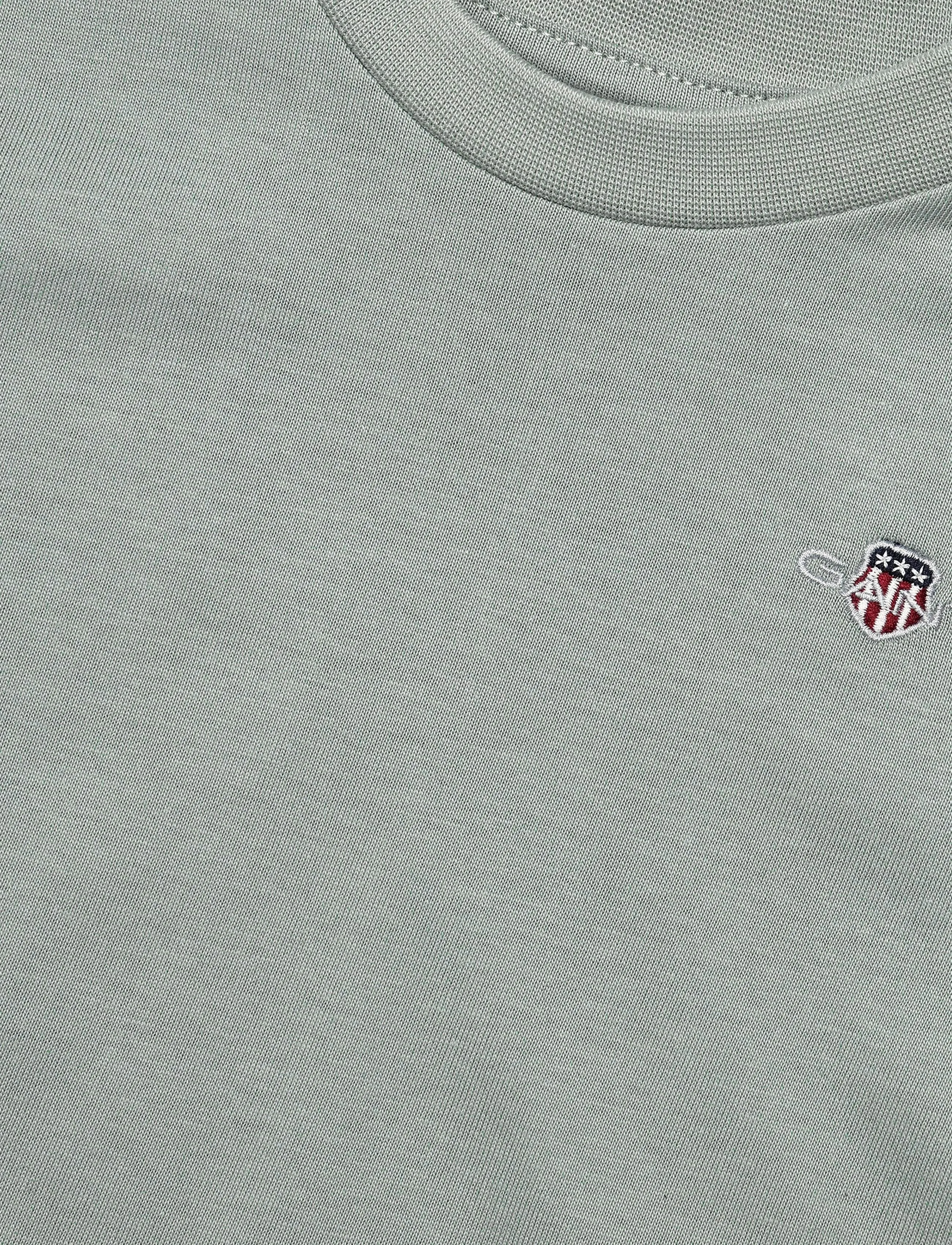 Gant Kids - Shield SS T-Shirt - kurzärmelige - ceramic grey - 2