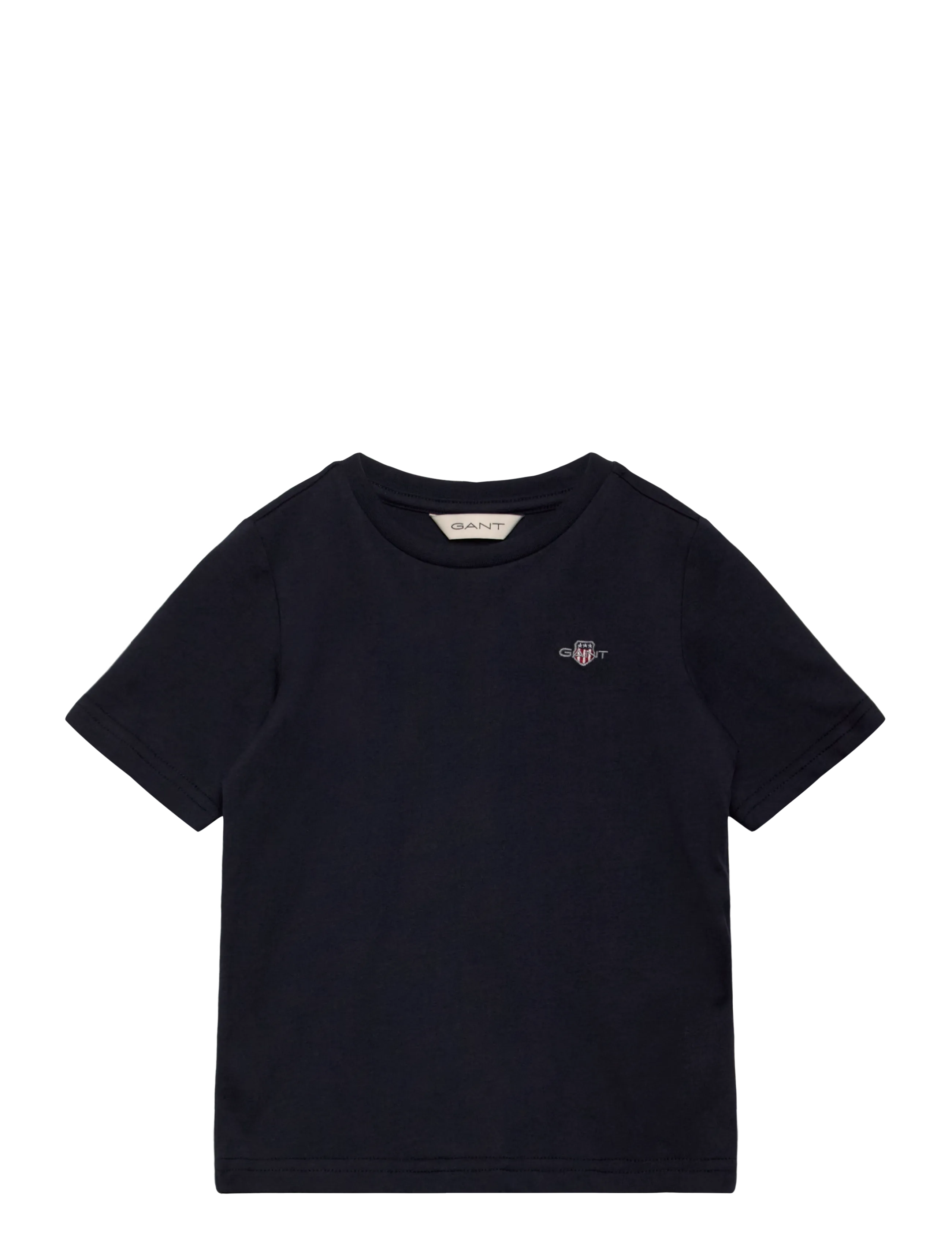 Gant Kids Shield SS T-Shirt - T-shirts - EVENING BLUE / navy