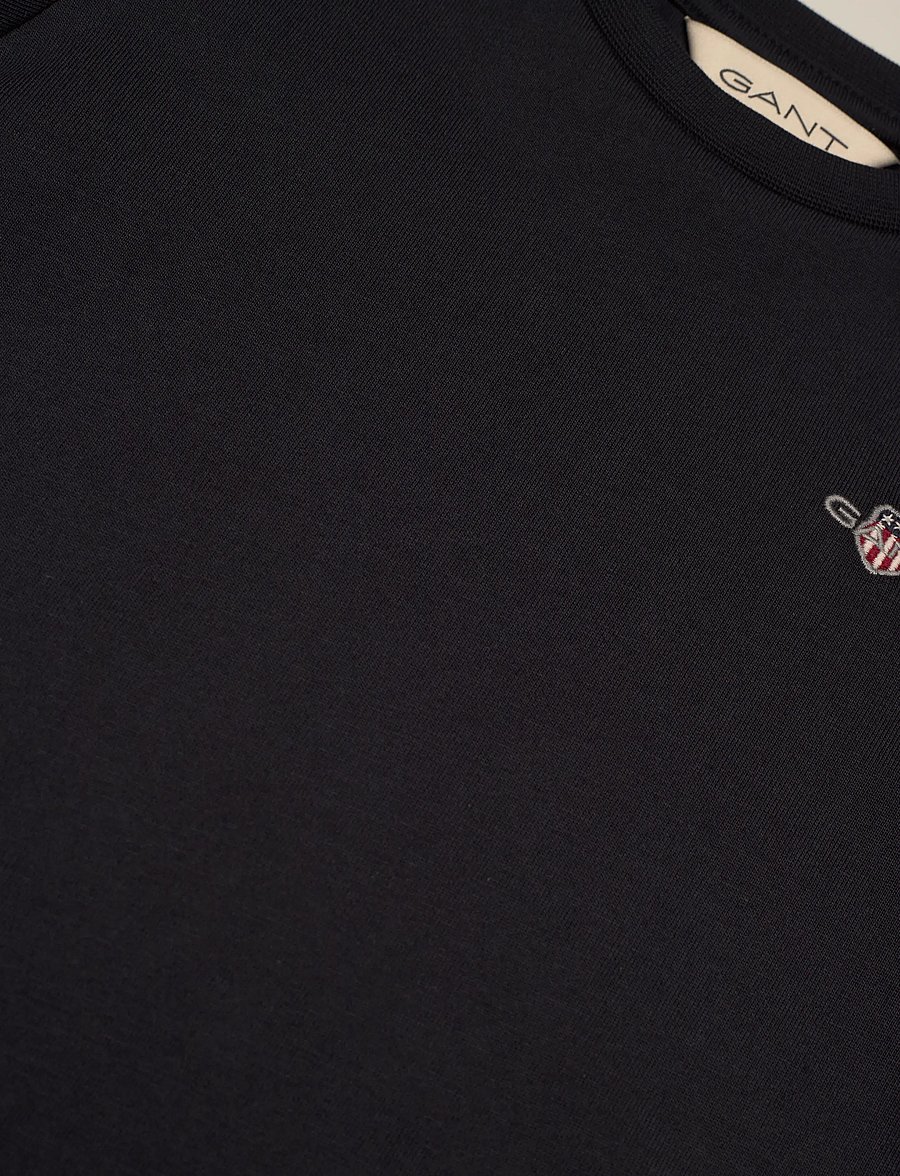 Gant Kids - Shield SS T-Shirt - kortærmede t-shirts - evening blue - 2