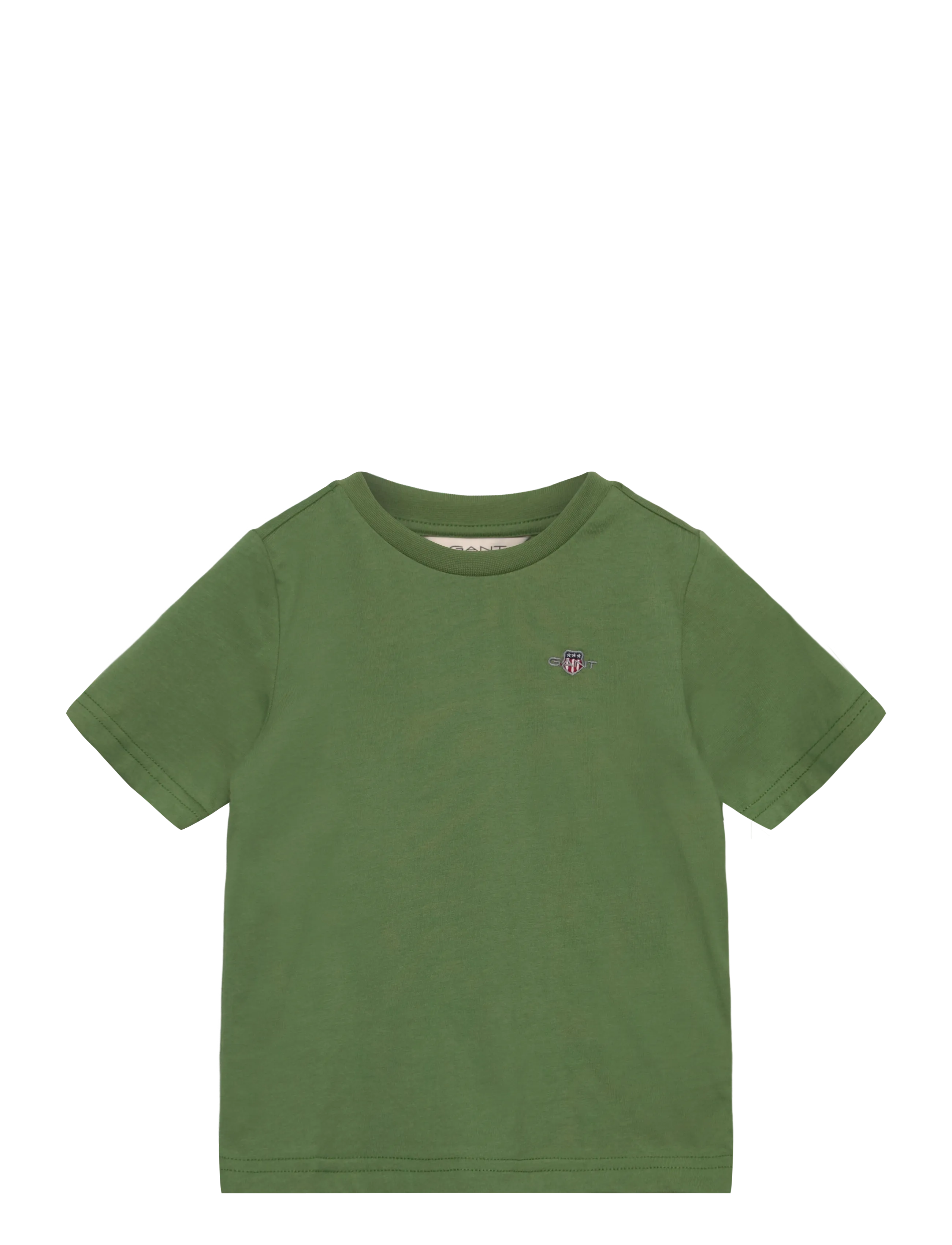 Gant Kids Shield SS T-Shirt - T-shirts - HERB GREEN / green