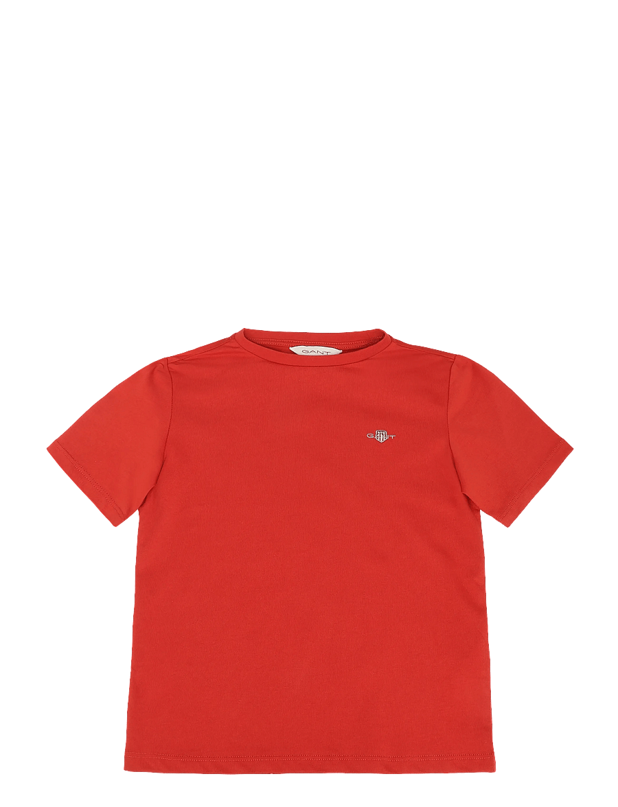 Gant Kids - Shield SS T-Shirt - kurzärmelige - maple fire - 0