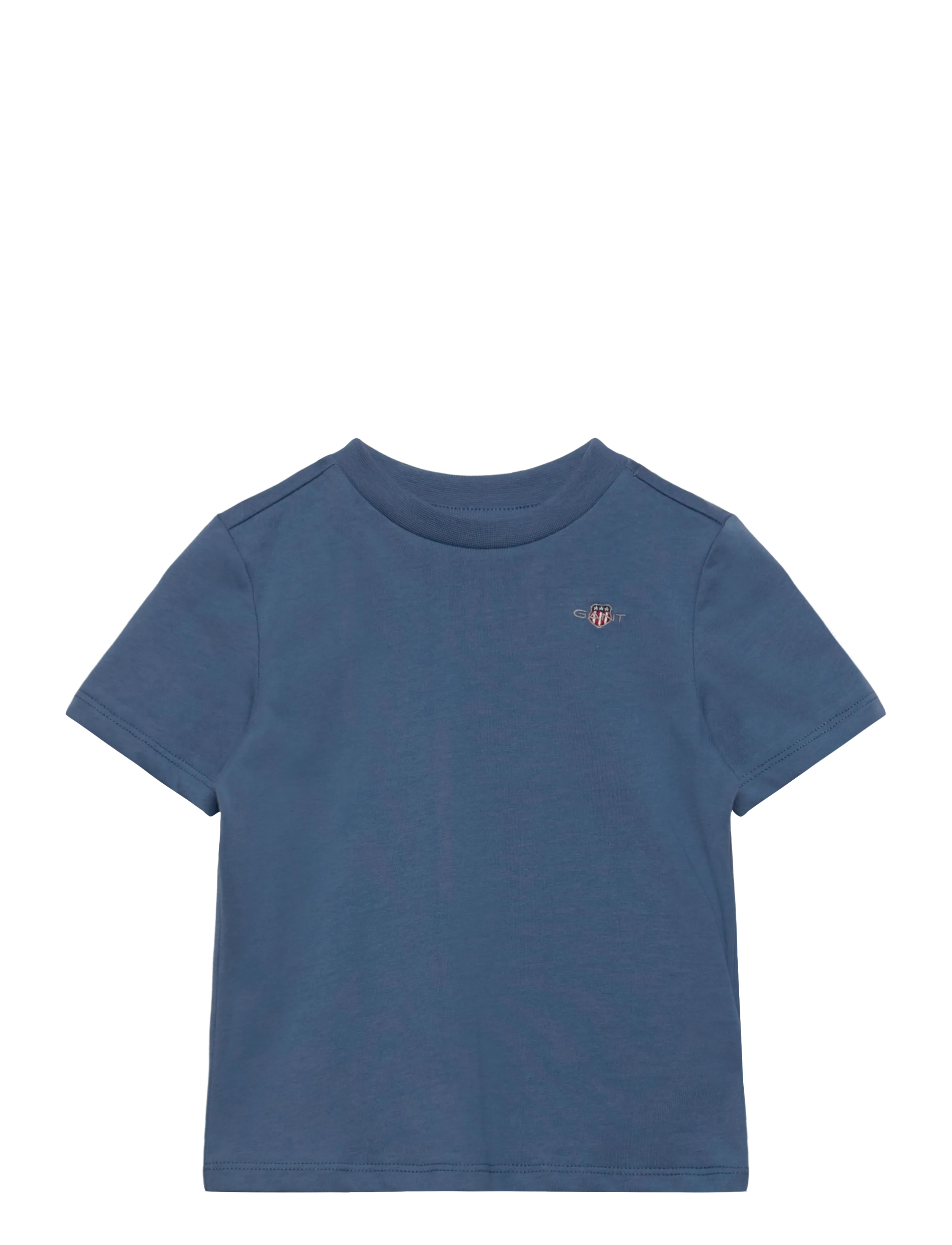 Gant Kids Shield SS T-Shirt - T-shirts - SALTY SEA / blue