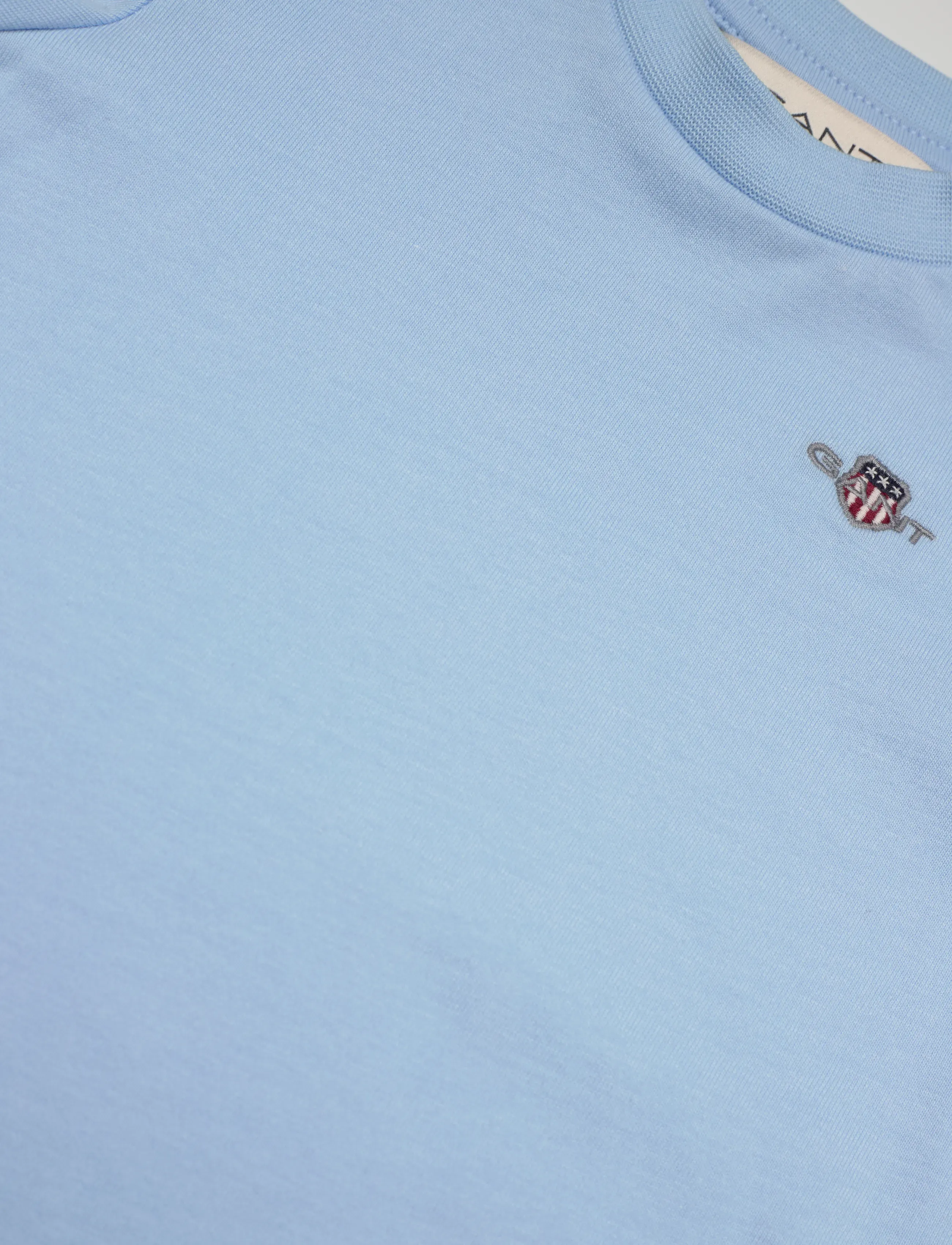 Gant Kids - Shield SS T-Shirt - short-sleeved t-shirts - sky blue - 2