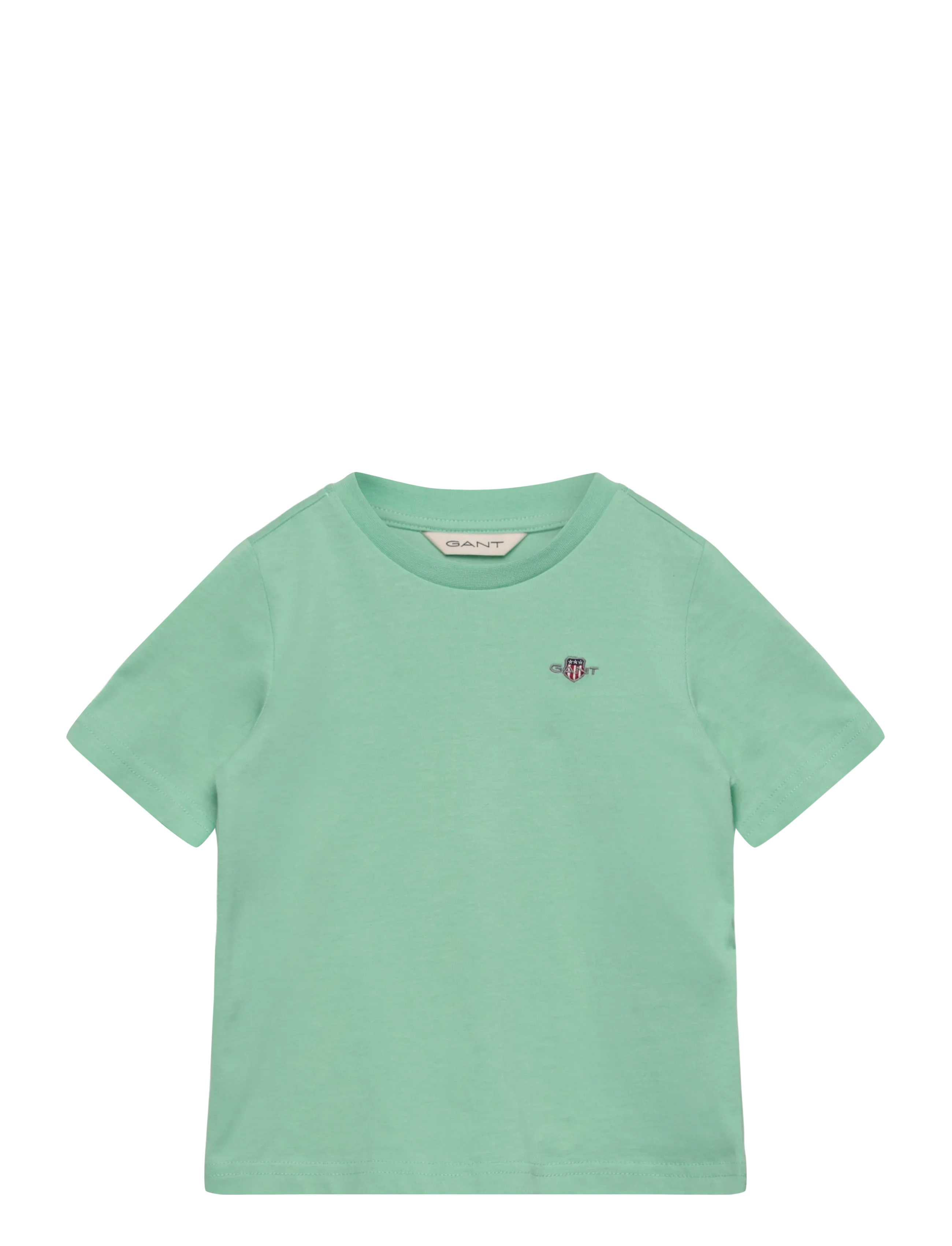 Gant Kids Shield SS T-Shirt - T-shirts - WASHED TURQUOISE / green