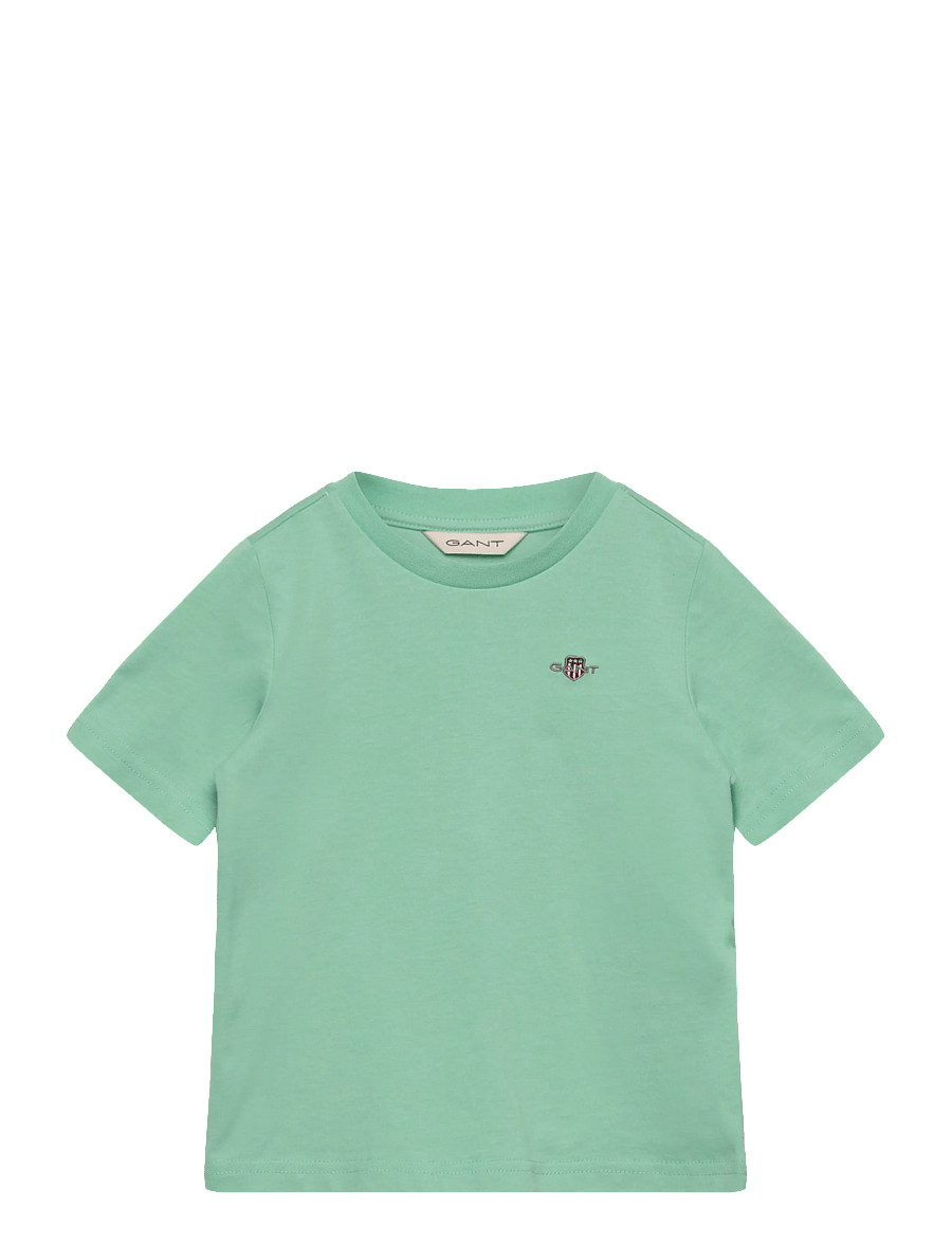 Gant Kids - Shield SS T-Shirt - t-krekli ar īsām piedurknēm - washed turquoise - 0