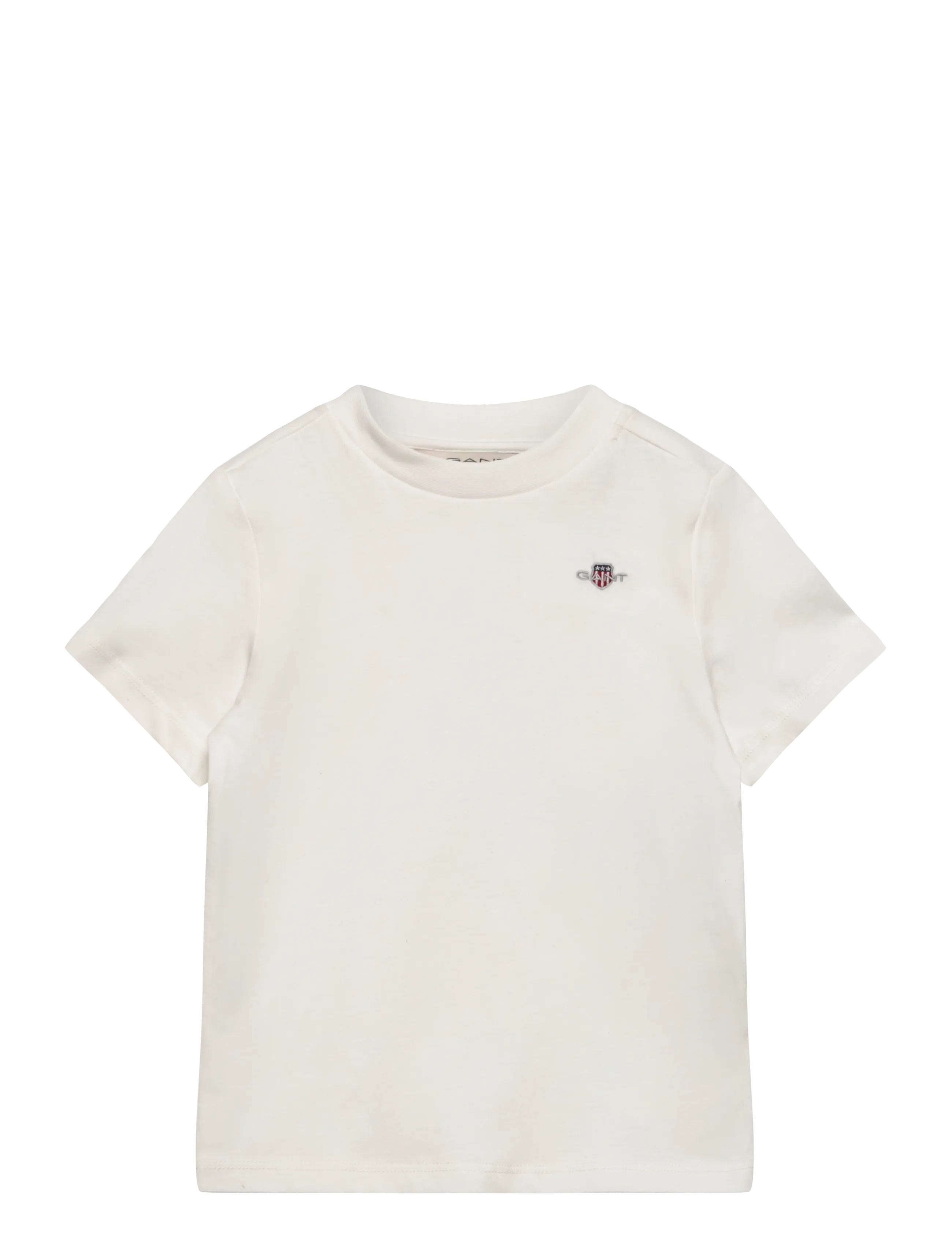 Gant Kids Shield SS T-Shirt - Nyheter - WHITE / white