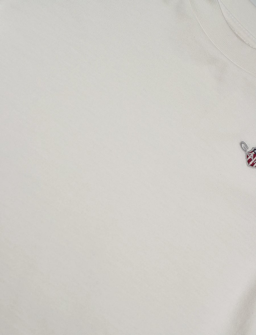 Gant Kids - Shield SS T-Shirt - kortermede t-skjorter - white - 2