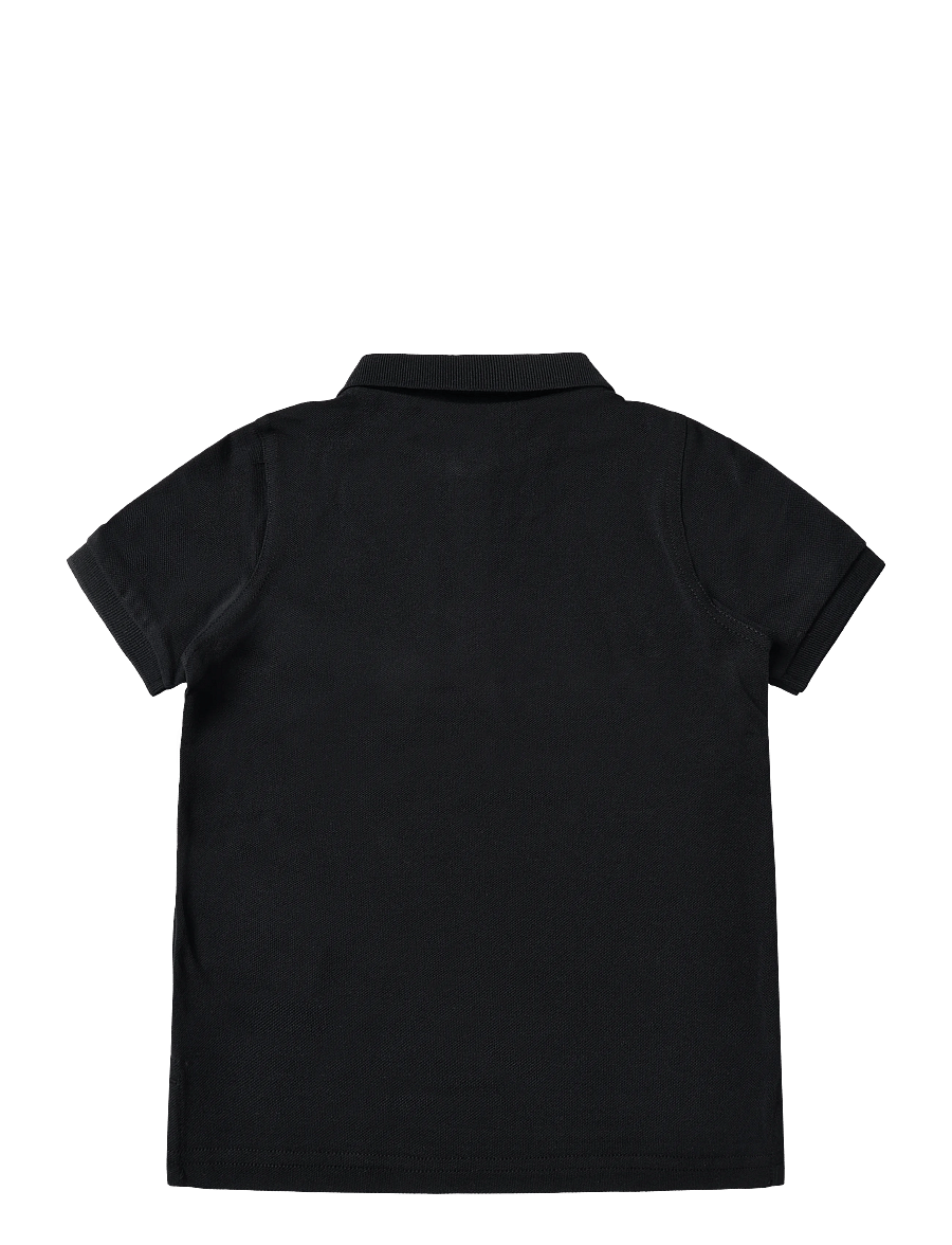 Gant Kids - Shield Pique SS Polo Shirt - kortærmede poloer - black - 1