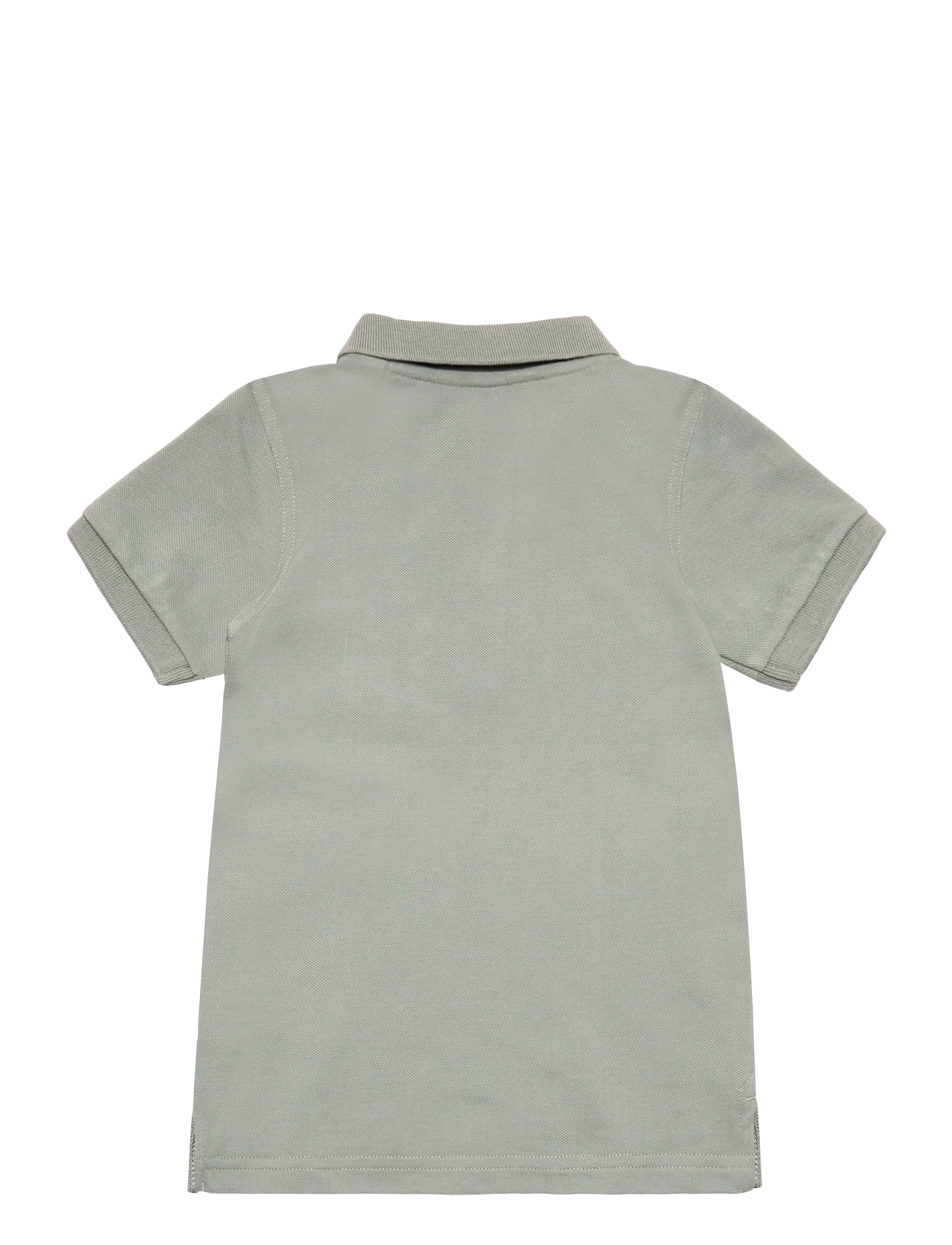 Gant Kids - Shield Pique SS Polo Shirt - kortærmede poloer - ceramic grey - 1