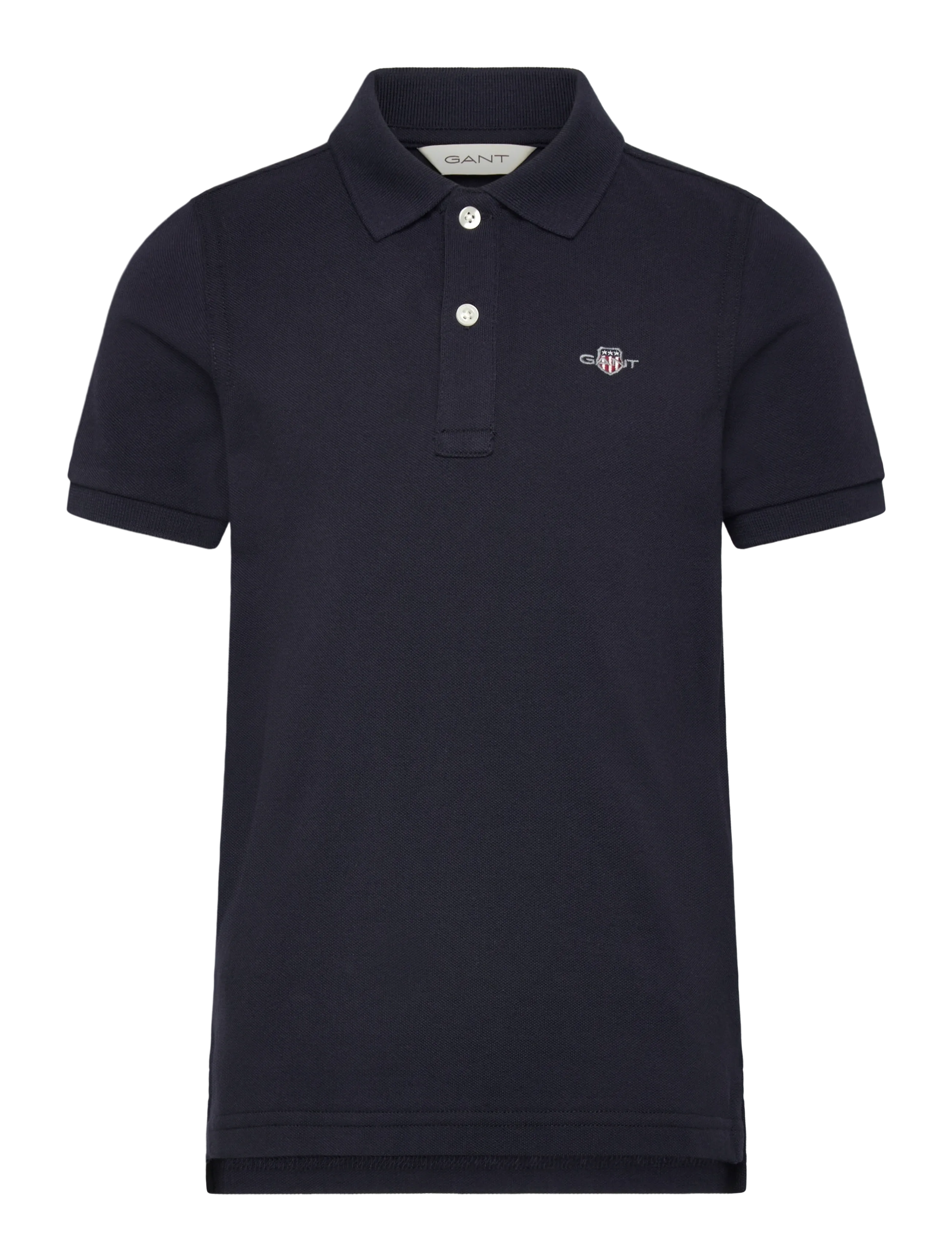 Gant Kids Shield Pique SS Polo Shirt - Babyutstyr - EVENING BLUE / navy