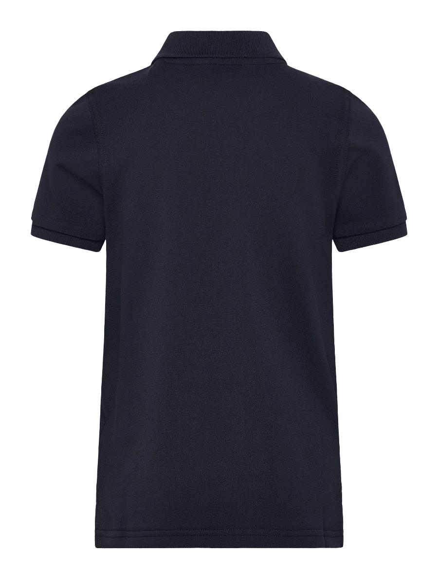 Gant Kids - Shield Pique SS Polo Shirt - kortærmede poloer - evening blue - 1