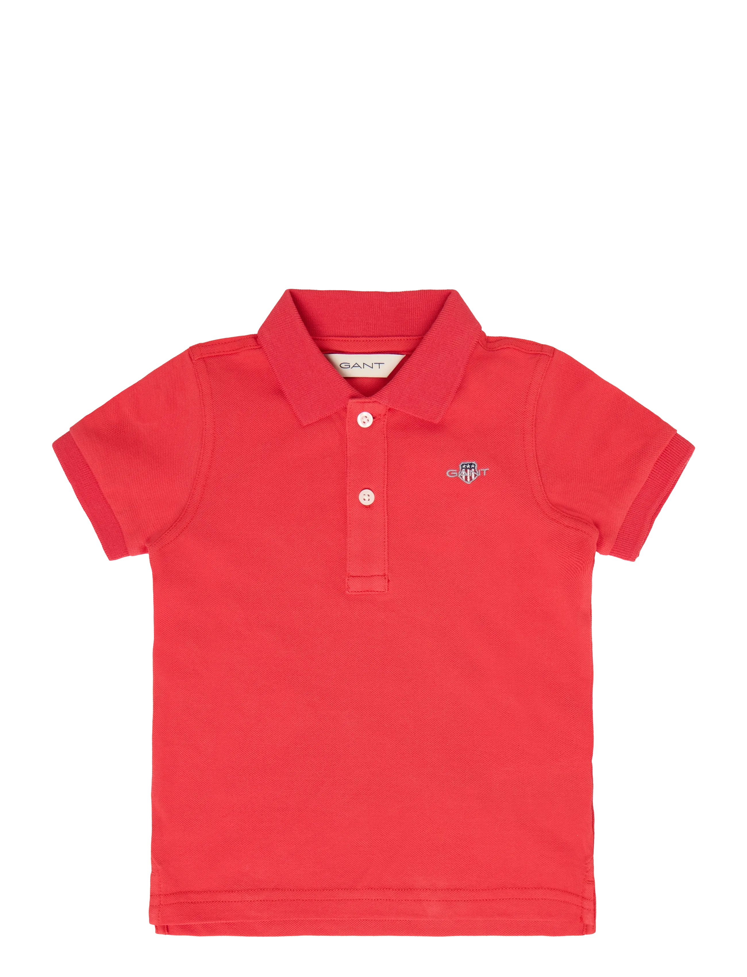 Gant Kids Shield Pique SS Polo Shirt - Short-sleeved polos - ROSE RED / red