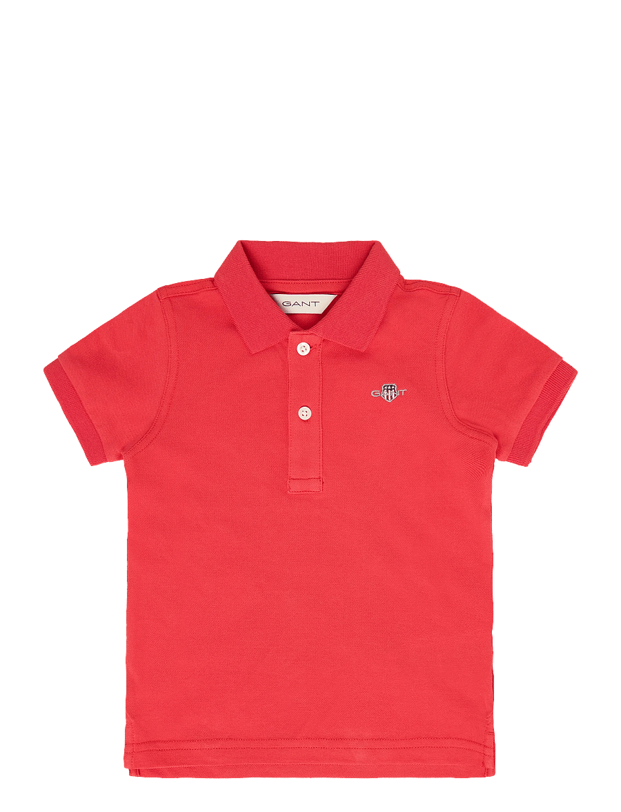Gant Kids - Shield Pique SS Polo Shirt - kurzärmelig - rose red - 0