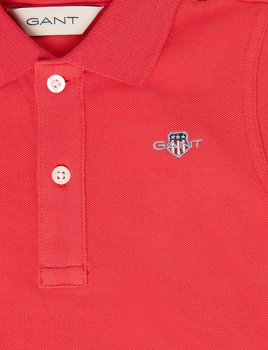 Gant Kids - Shield Pique SS Polo Shirt - kurzärmelig - rose red - 2