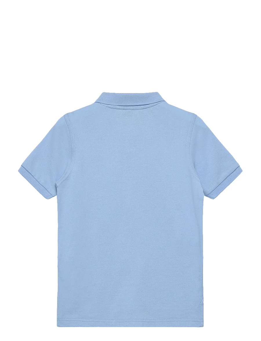 Gant Kids - Shield Pique SS Polo Shirt - kortærmede poloer - sky blue - 1