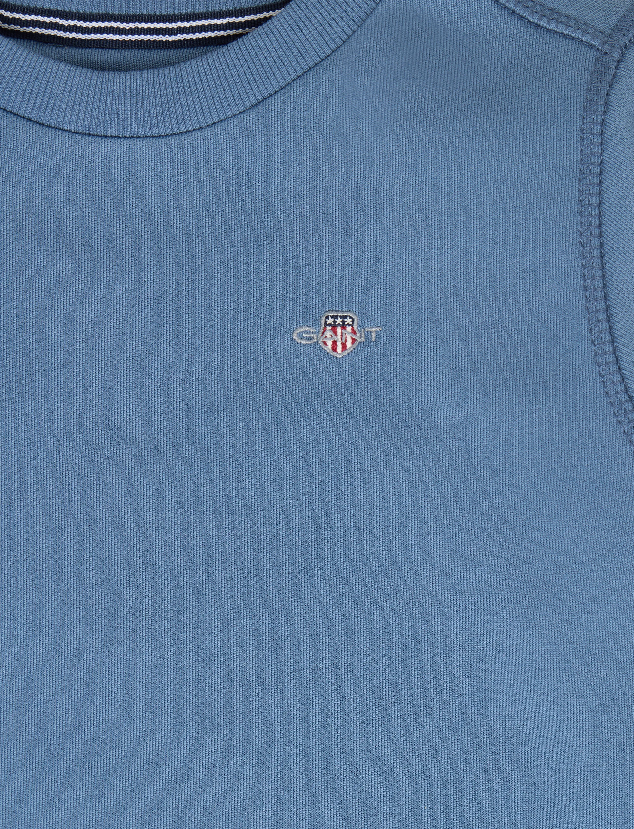 Gant Kids - Shield Crew Neck Sweatshirt - salty sea - 2