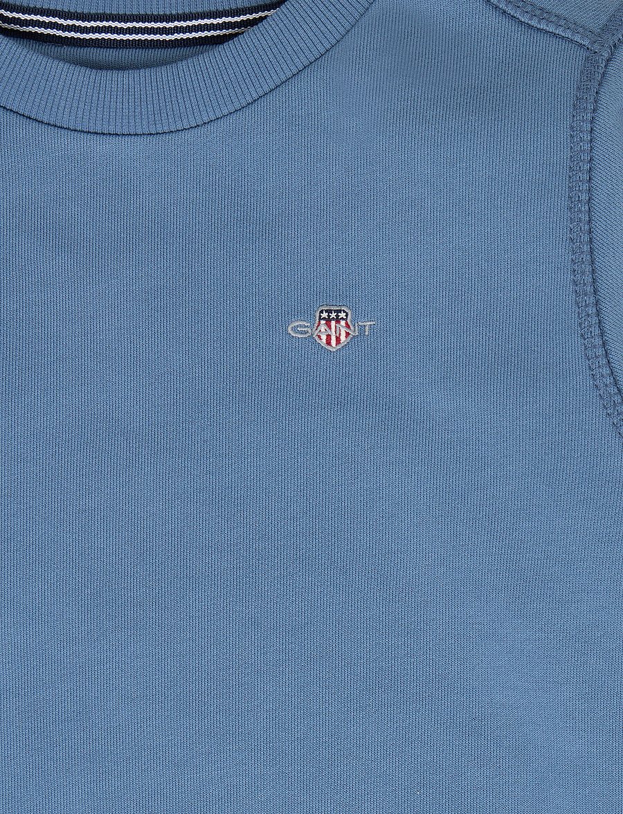 Gant Kids - Shield Crew Neck Sweatshirt - salty sea - 2