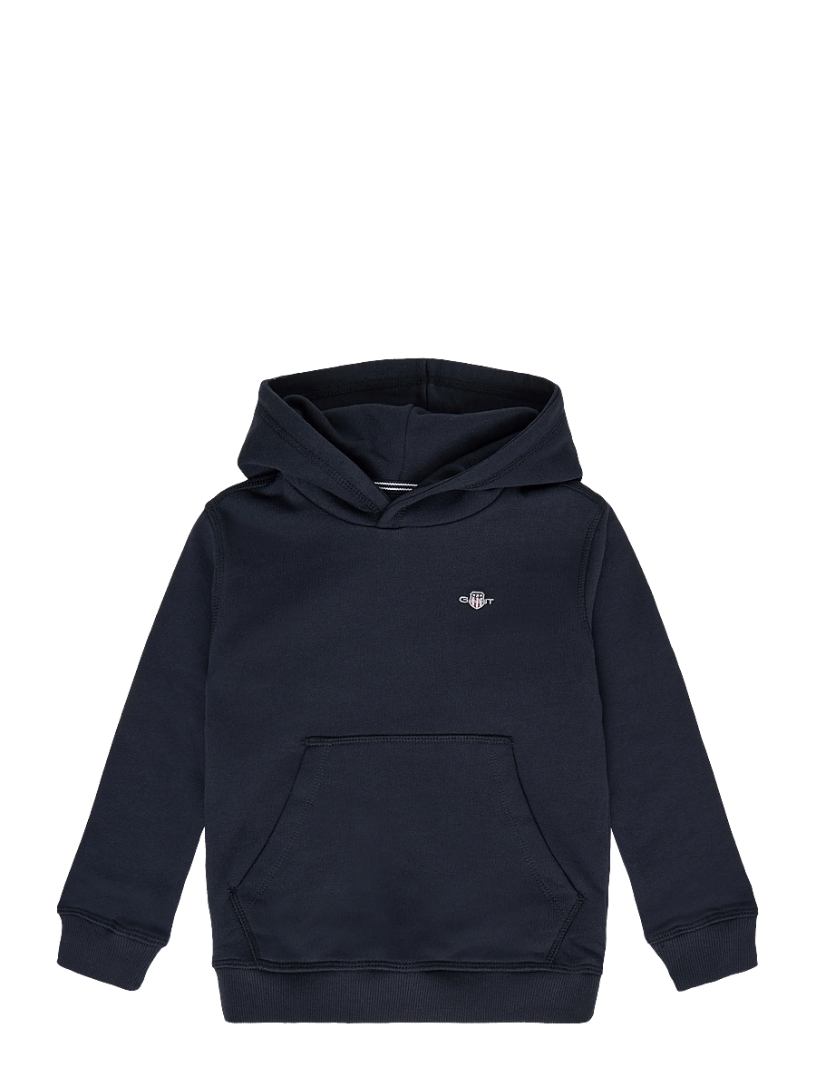 Gant Kids - Shield Hoodie - huvtröjor - evening blue - 0