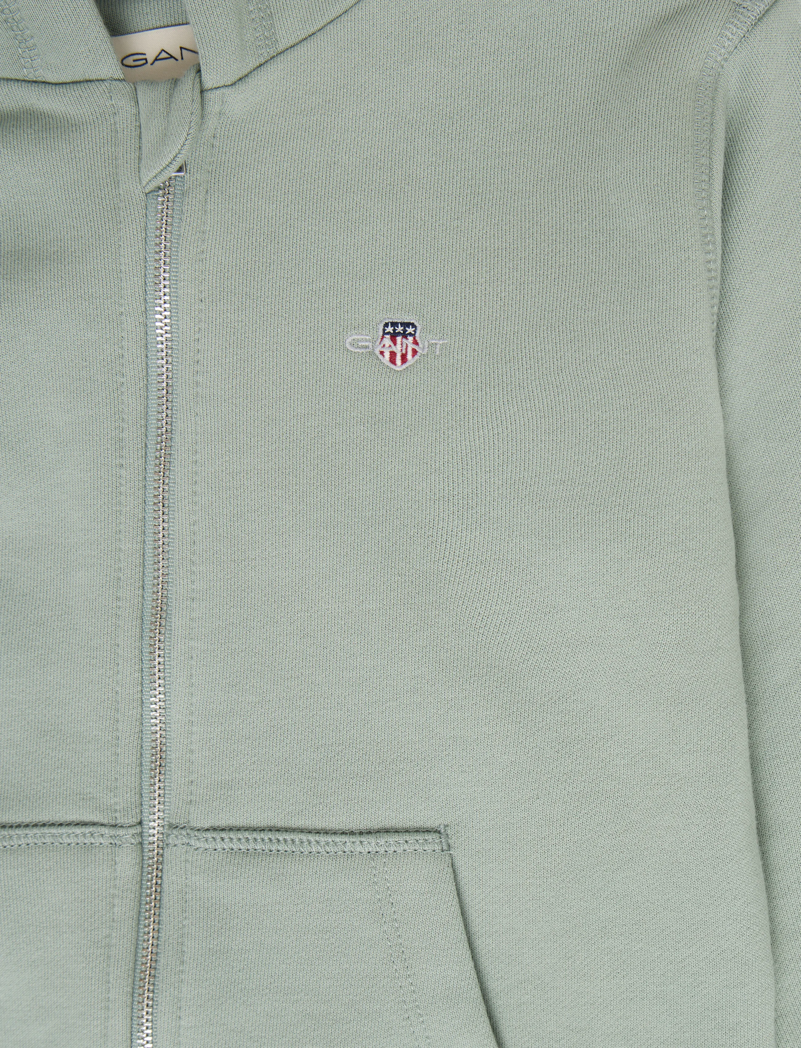 Gant Kids - Shield Full Zip Hoodie - ceramic grey - 2