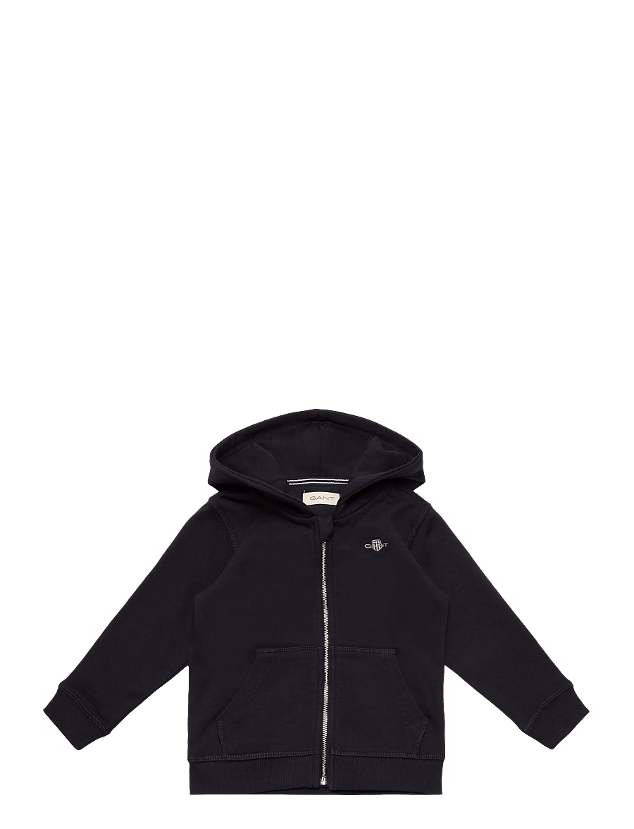 Gant Kids - Shield Full Zip Hoodie - kapuzenpullover - evening blue - 0