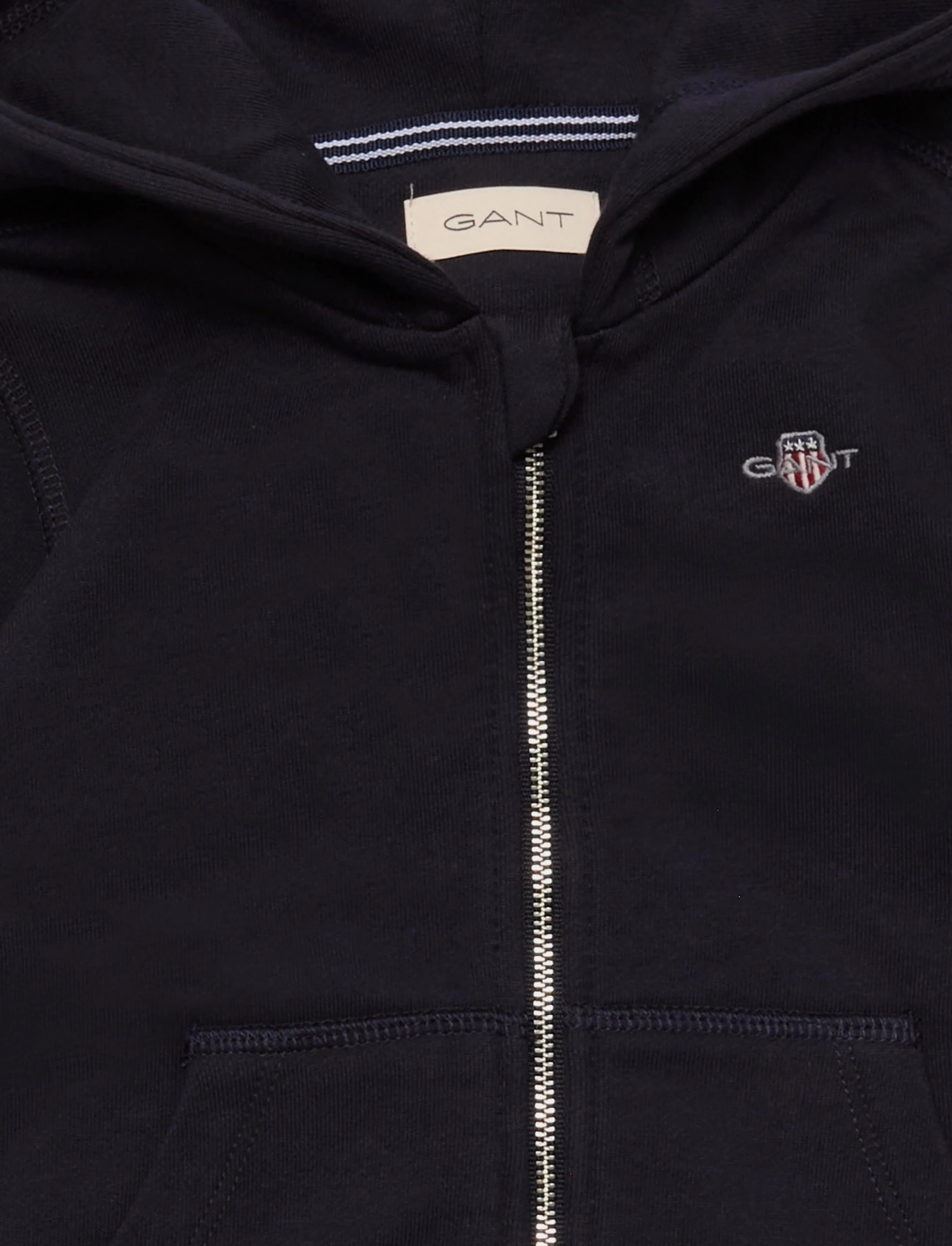 Gant Kids - Shield Full Zip Hoodie - kapuzenpullover - evening blue - 2