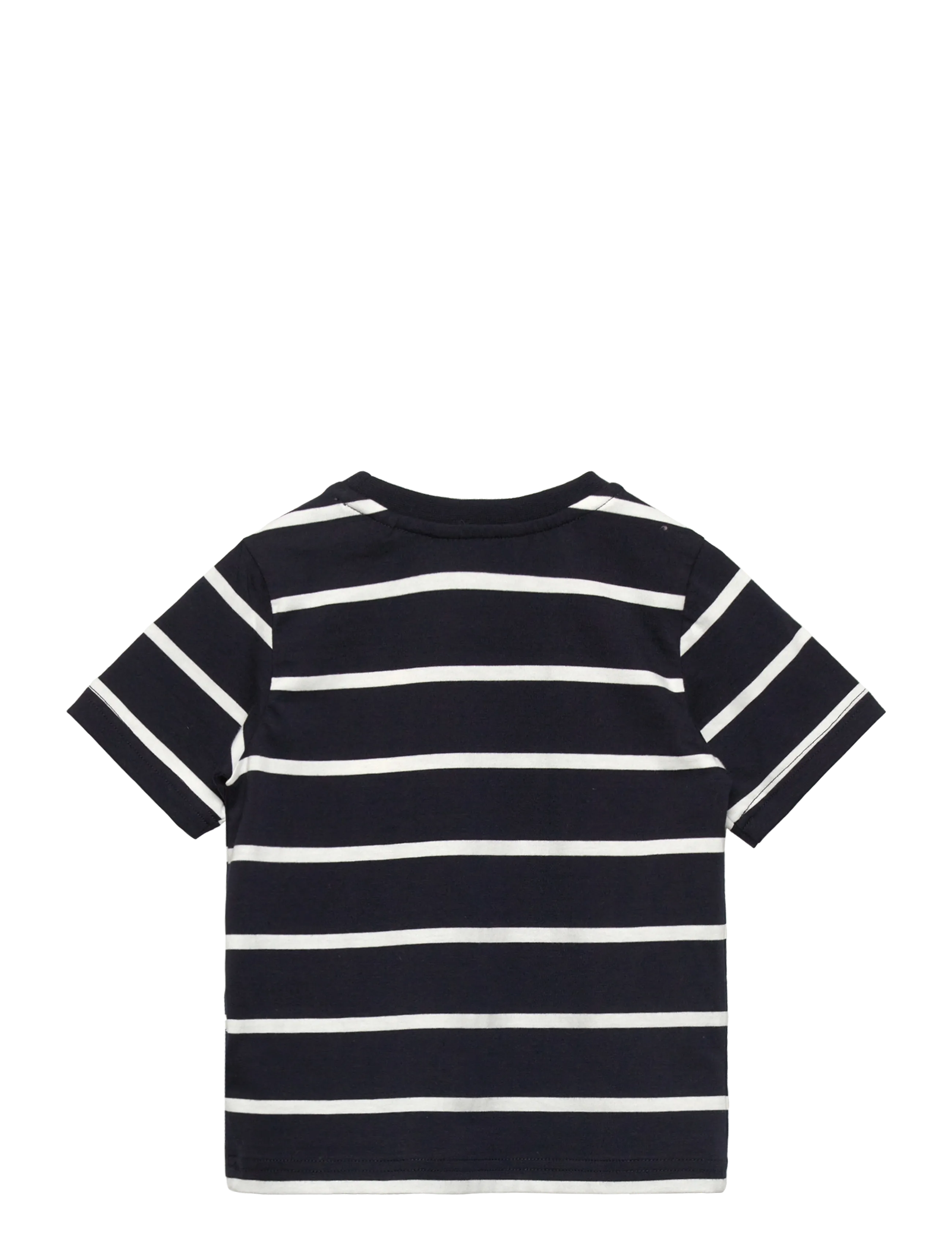 Gant Kids - Gant Graphic Stripe SS T-Shirt - kortærmede t-shirts - evening blue - 1