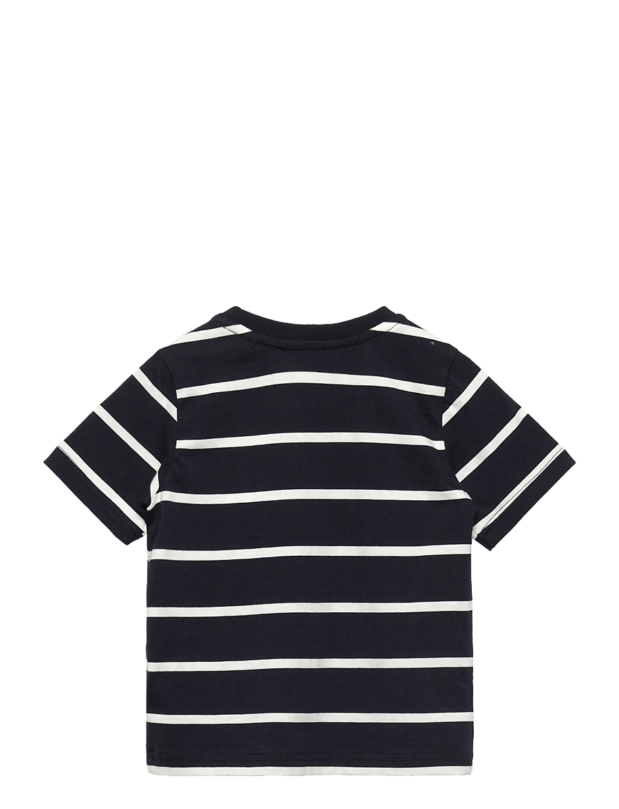 Gant Kids - Gant Graphic Stripe SS T-Shirt - kurzärmelige - evening blue - 1