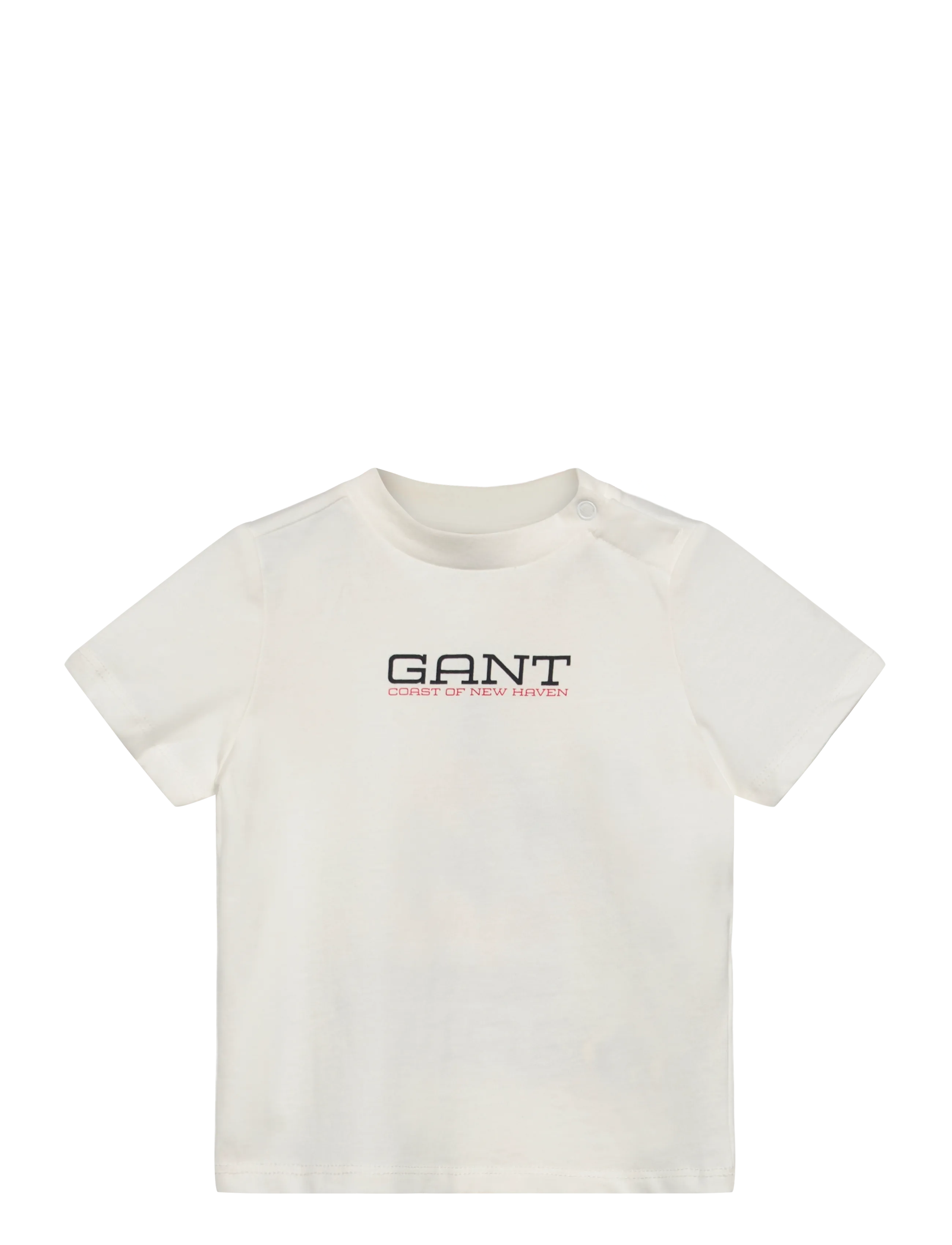 Gant Kids Gant Coastal Graphic SS T-Shirt - Overdele - WHITE / white