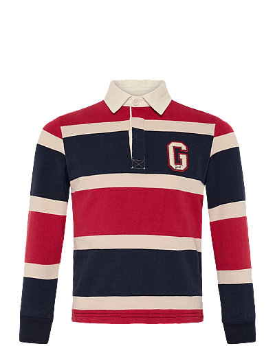 Collegiate Ls Rugby Polo Shirt - LangæRmede Poloer