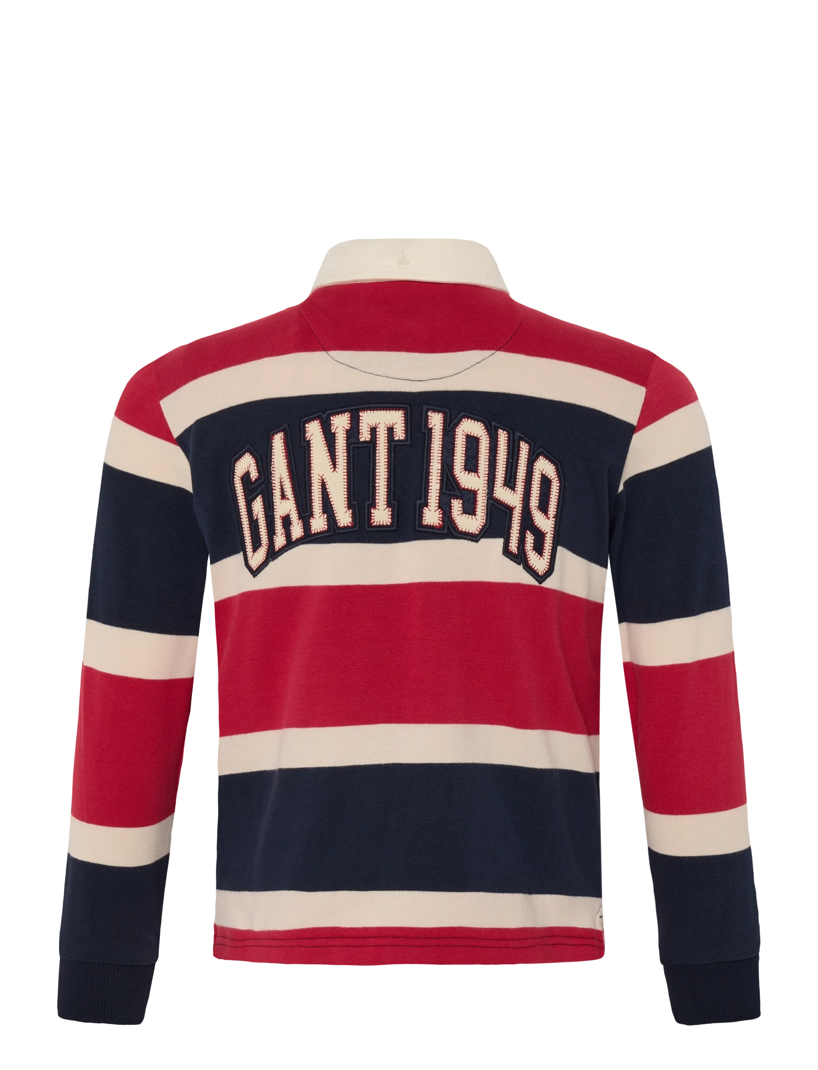 Gant Kids - Collegiate LS Rugby Polo Shirt - langærmede poloer - evening blue - 1