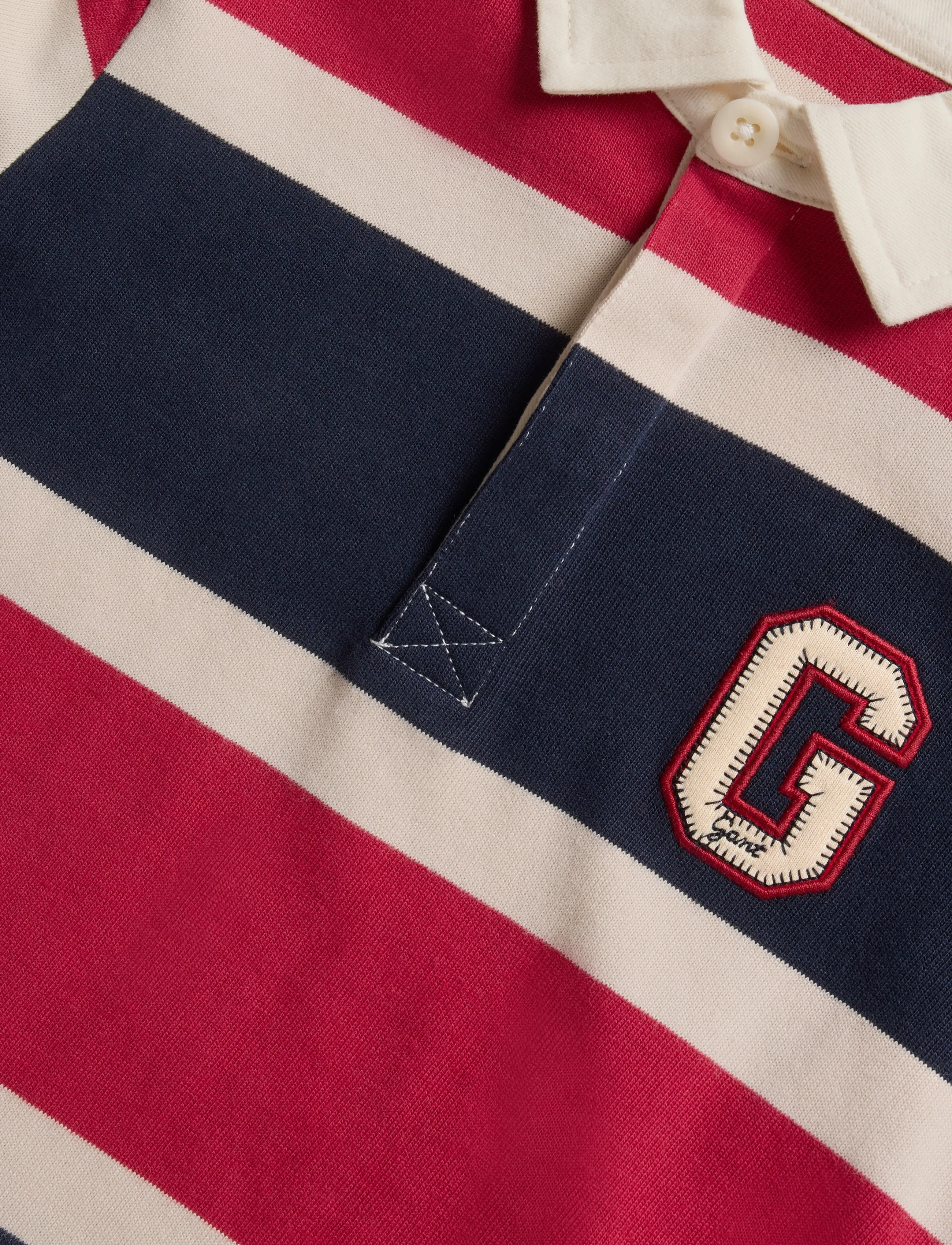 Gant Kids - Collegiate LS Rugby Polo Shirt - langærmede poloer - evening blue - 2