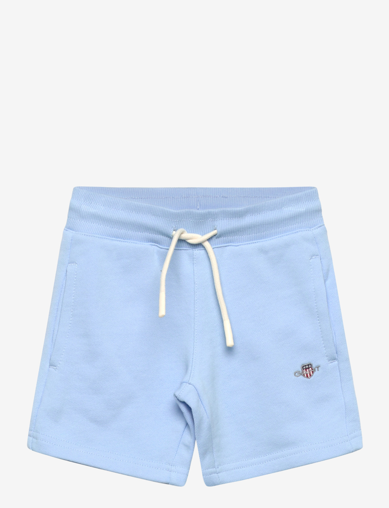 Gant Kids - Shield LB Sweatshorts - sweatshorts - sky blue - 0
