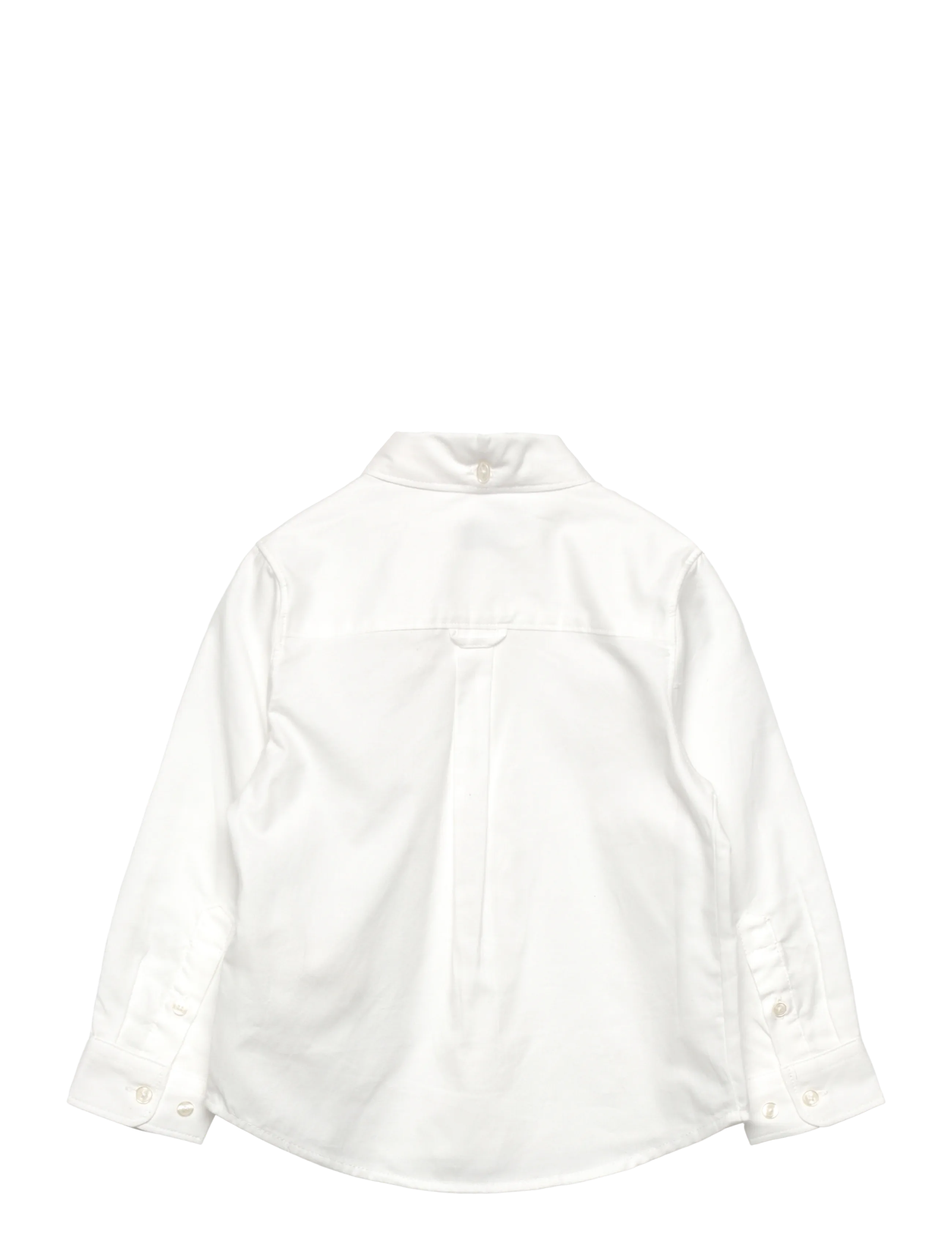 Gant Kids - Shield Oxford Shirt - langermede skjorter - white - 1