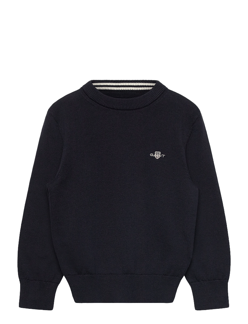 Gant Kids - Shield Cotton Crew Neck Sweater - pullover - evening blue - 0