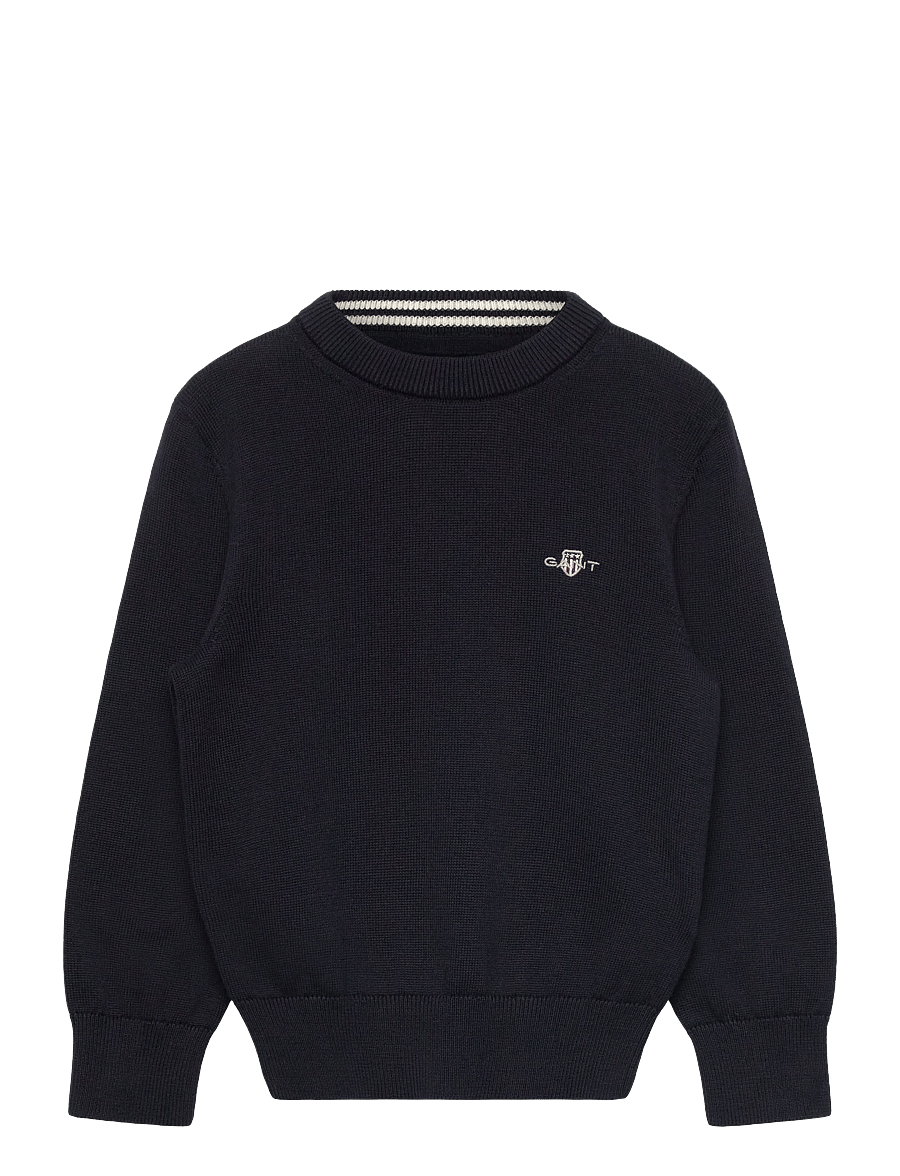 Gant Kids - Shield Cotton Crew Neck Sweater - pullover - evening blue - 0